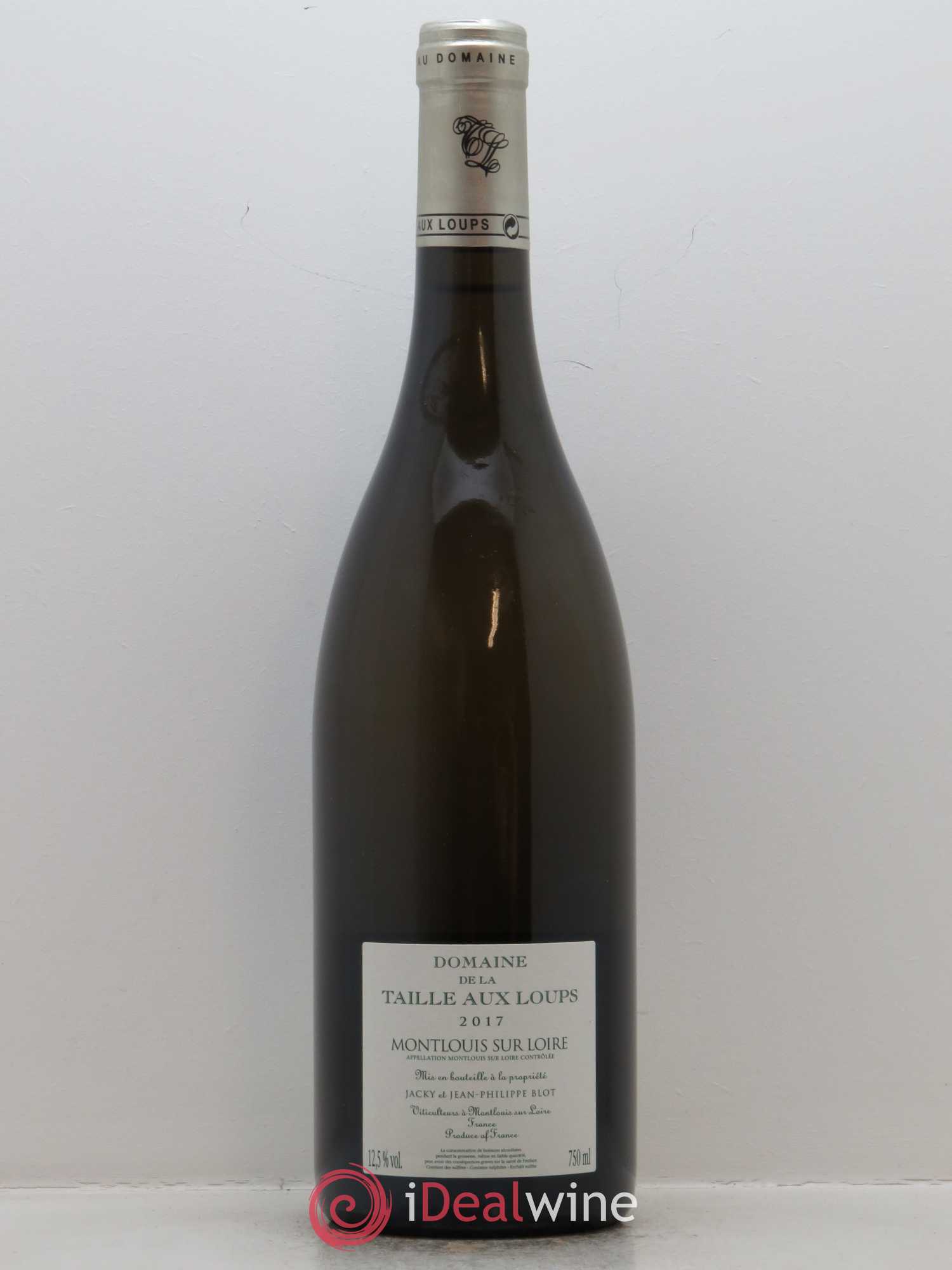 Montlouis-sur-Loire Clos Michet La Taille aux Loups - Jacky Blot 2017 - Lot de 1 bouteille - 1