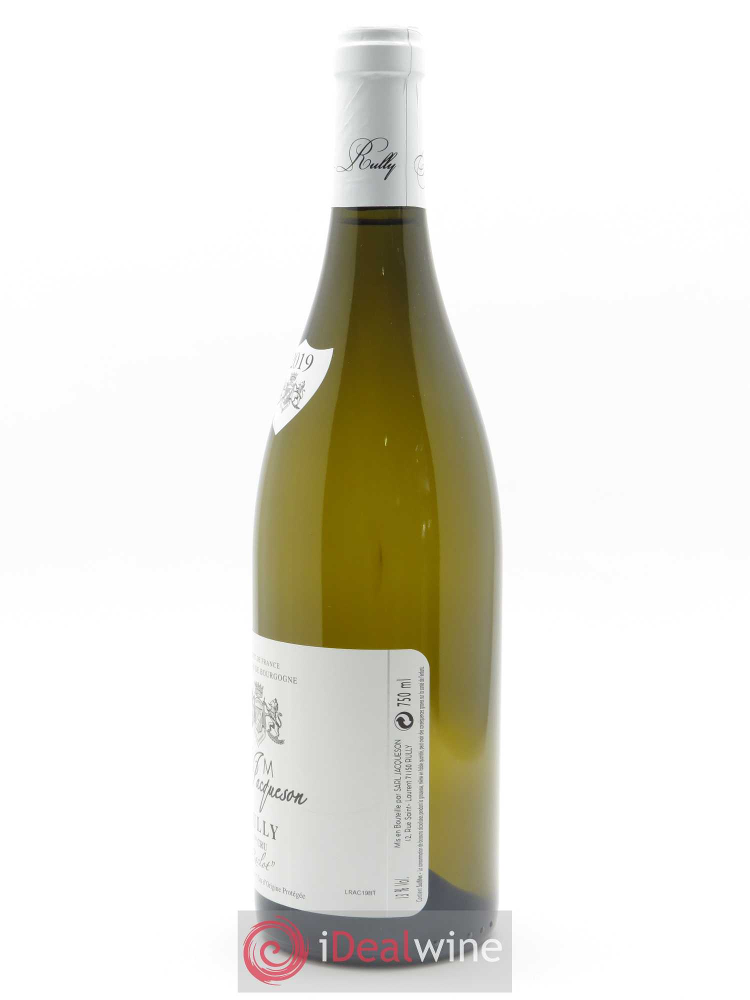 Rully 1er Cru Raclots Paul & Marie Jacqueson 2019 - Lot of 1 bottle - 1
