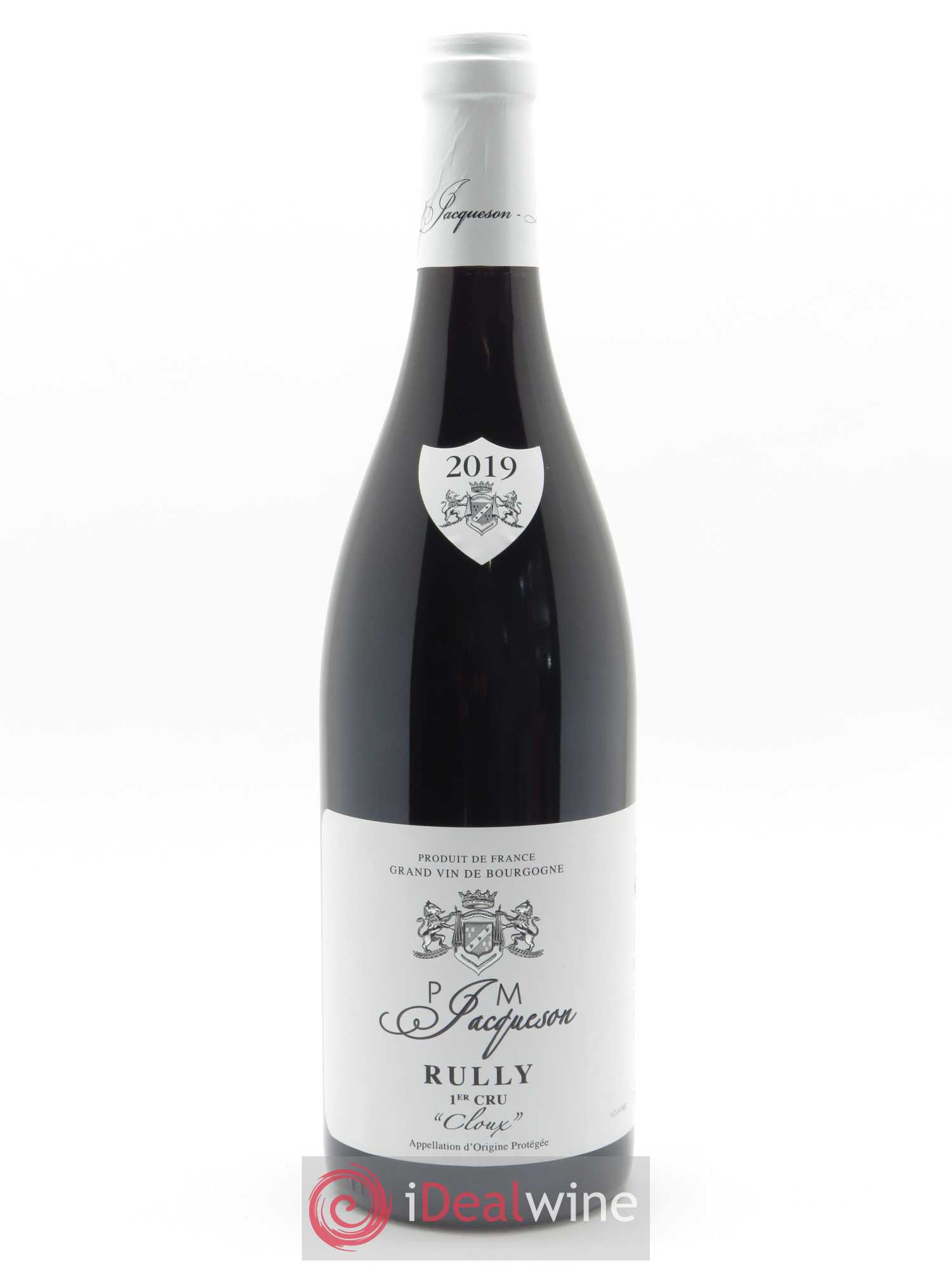 Rully 1er Cru Les Cloux Paul & Marie Jacqueson 2019 - Lot de 1 bouteille - 0