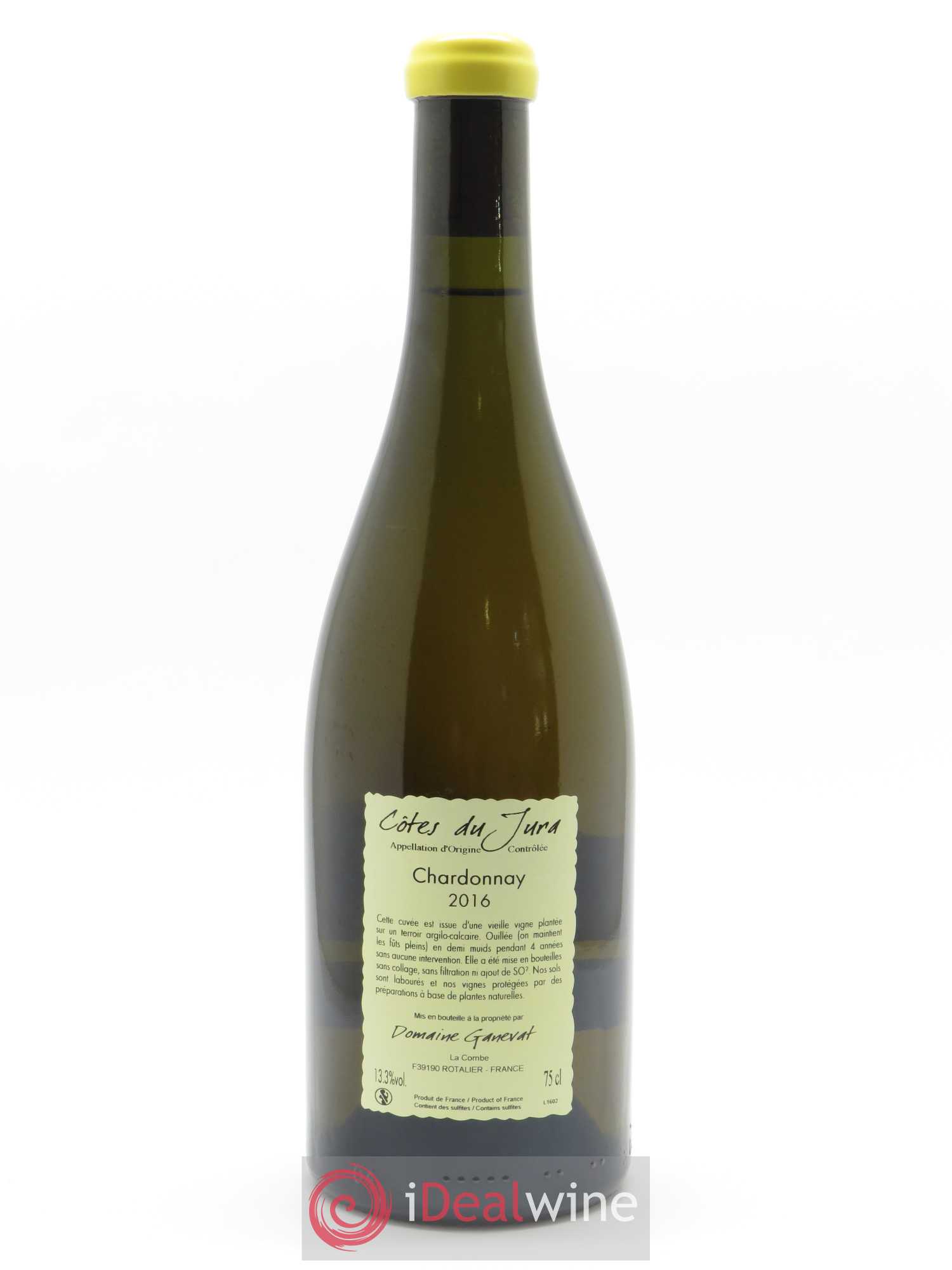 Côtes du Jura Les Chamois du Paradis Jean-François Ganevat (Domaine) 2016 - Lot de 1 bouteille - 1