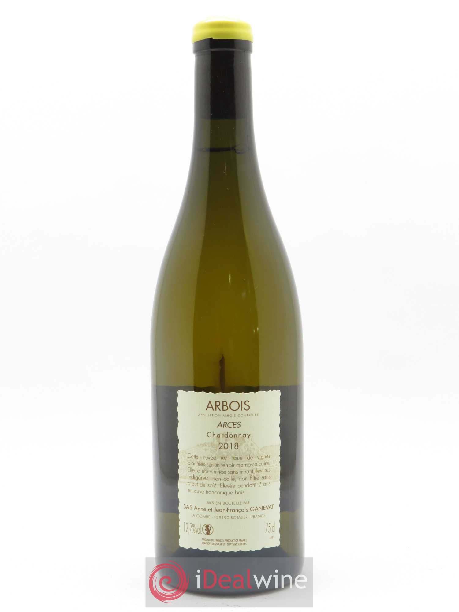 Arbois Arces Anne et Jean François Ganevat 2018 - Lot de 1 bouteille - 1
