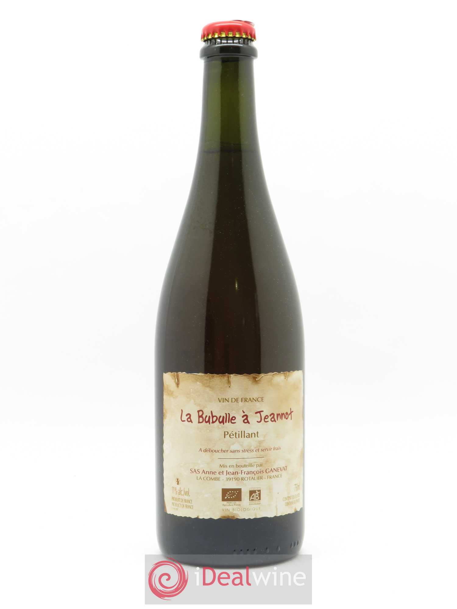 Vin de France La Bubulle à Jeannot Anne et Jean François Ganevat - Lot de 1 bouteille - 0