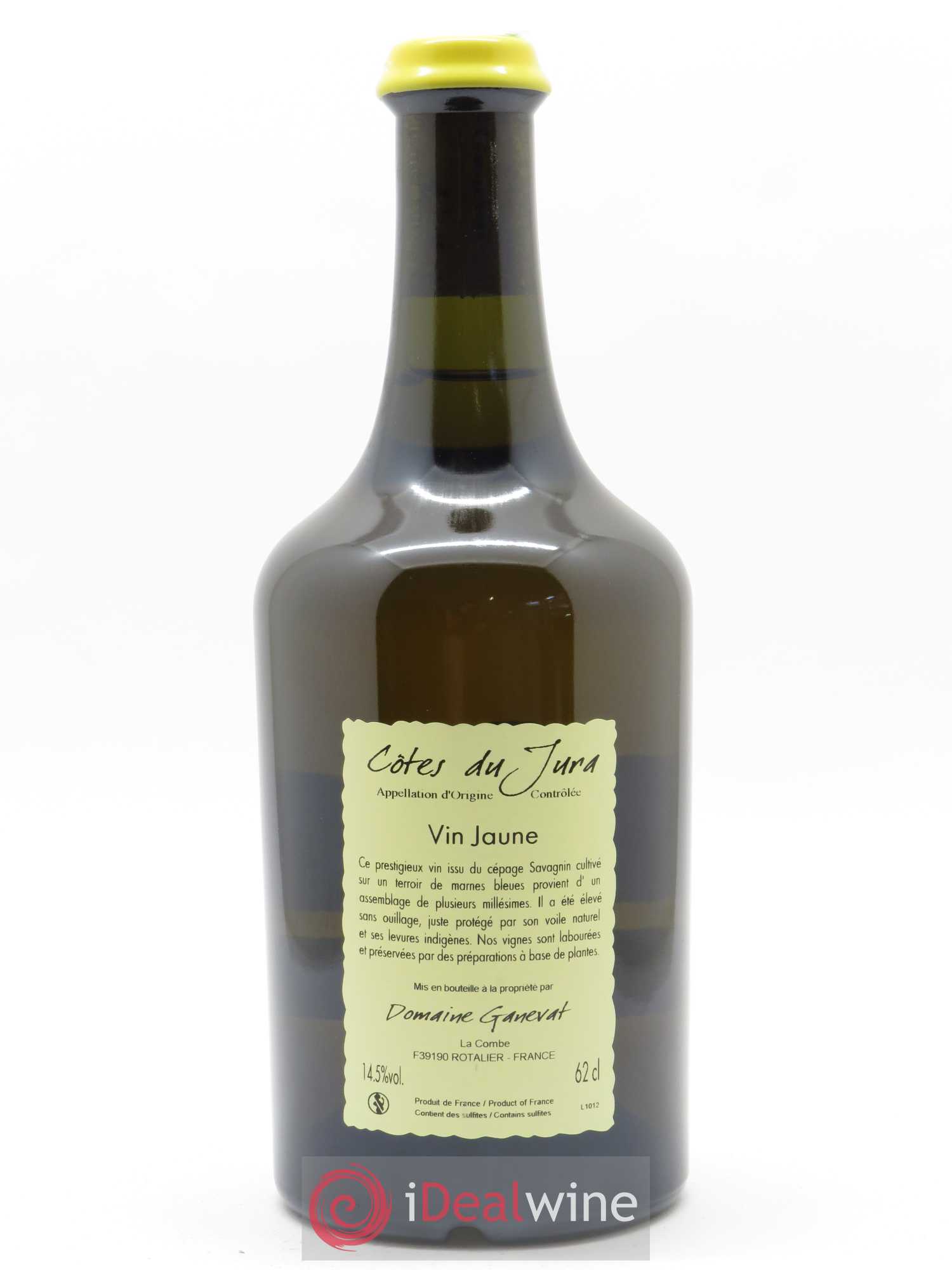 Arbois Vin Jaune Anne et Jean François Ganevat (62cl) - Lot de 1 bouteille - 1