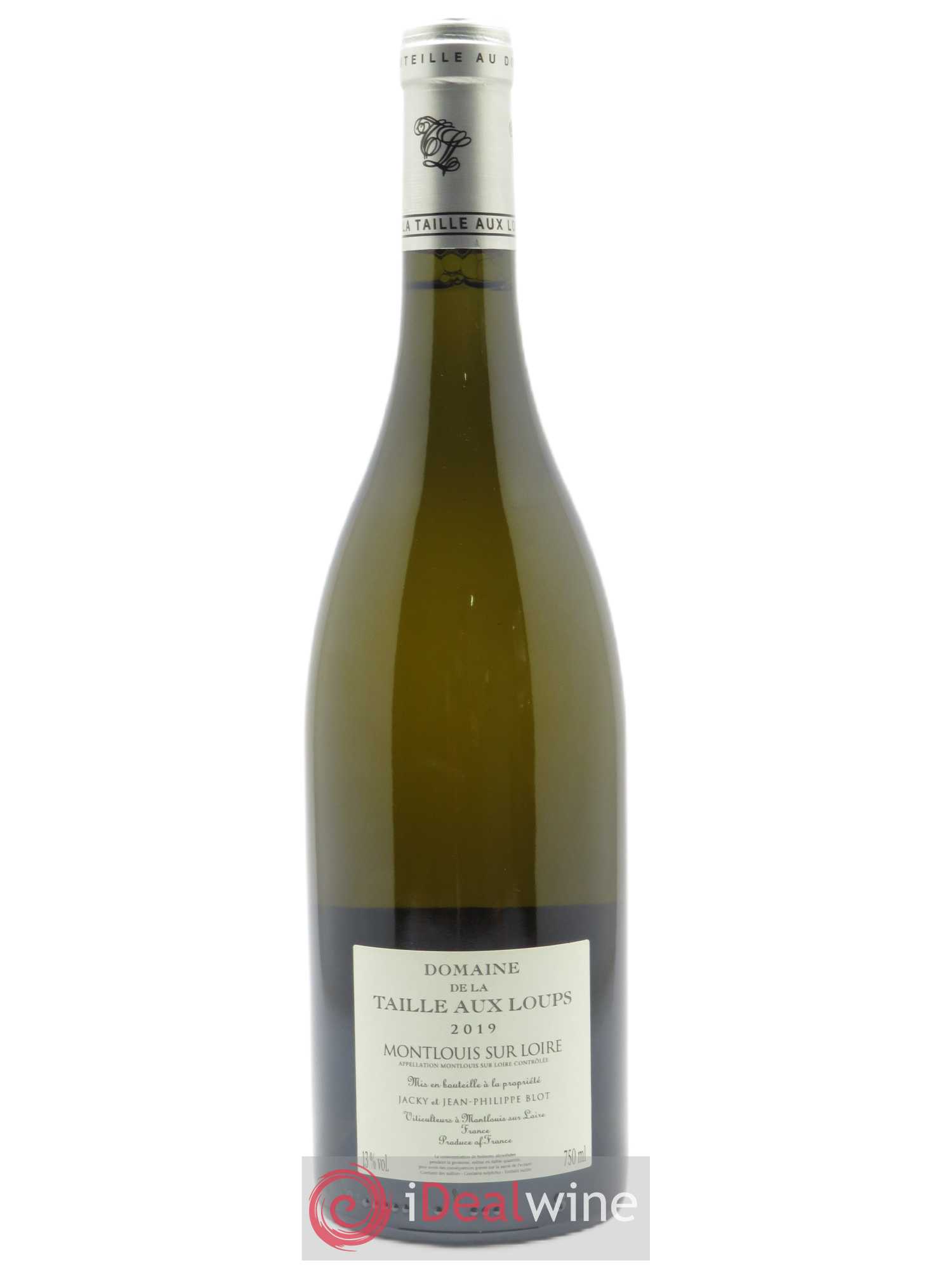 Montlouis-sur-Loire Clos de Mosny La Taille aux Loups - Jacky Blot 2019 - Lot de 1 bouteille - 1