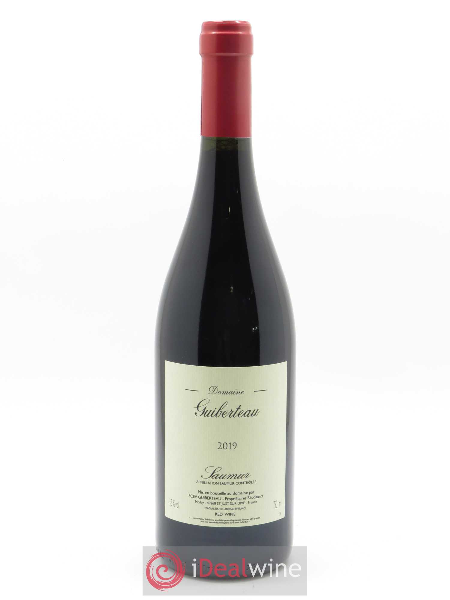Saumur Domaine Guiberteau 2019 - Lot de 1 bouteille - 0