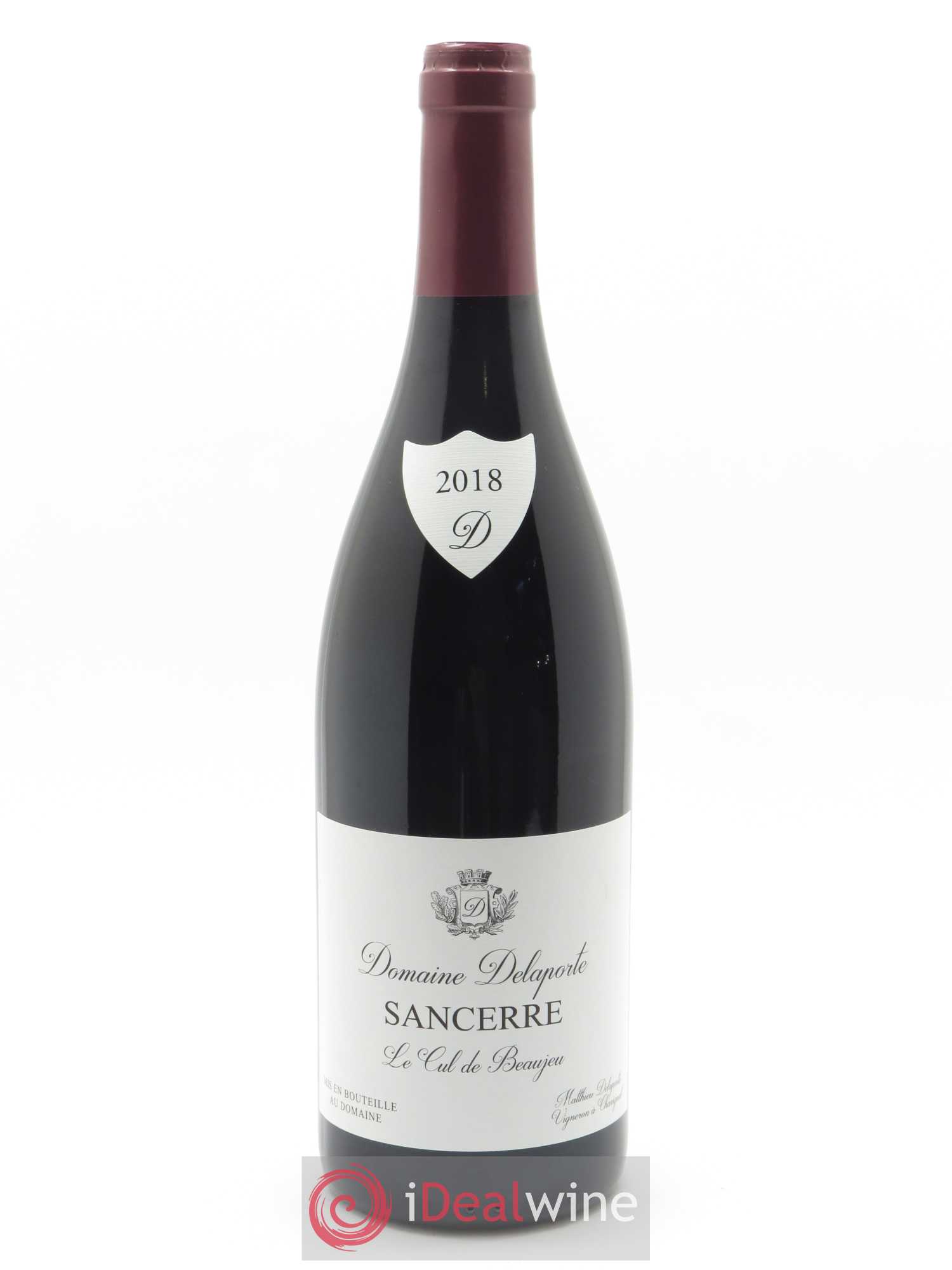 Sancerre Le Cul de Beaujeu Delaporte 2018 - Lot de 1 bouteille - 0
