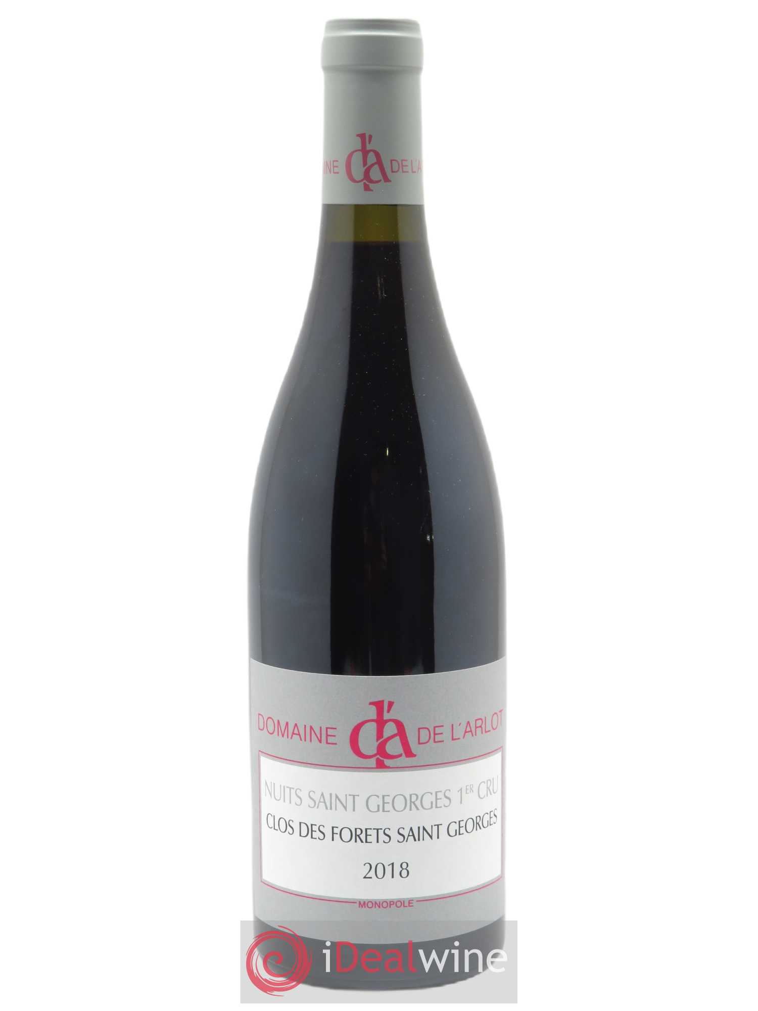 Nuits-Saint-Georges 1er Cru Clos des Forêts Saint-Georges Domaine de l'Arlot 2018 - Lot de 1 bouteille - 0