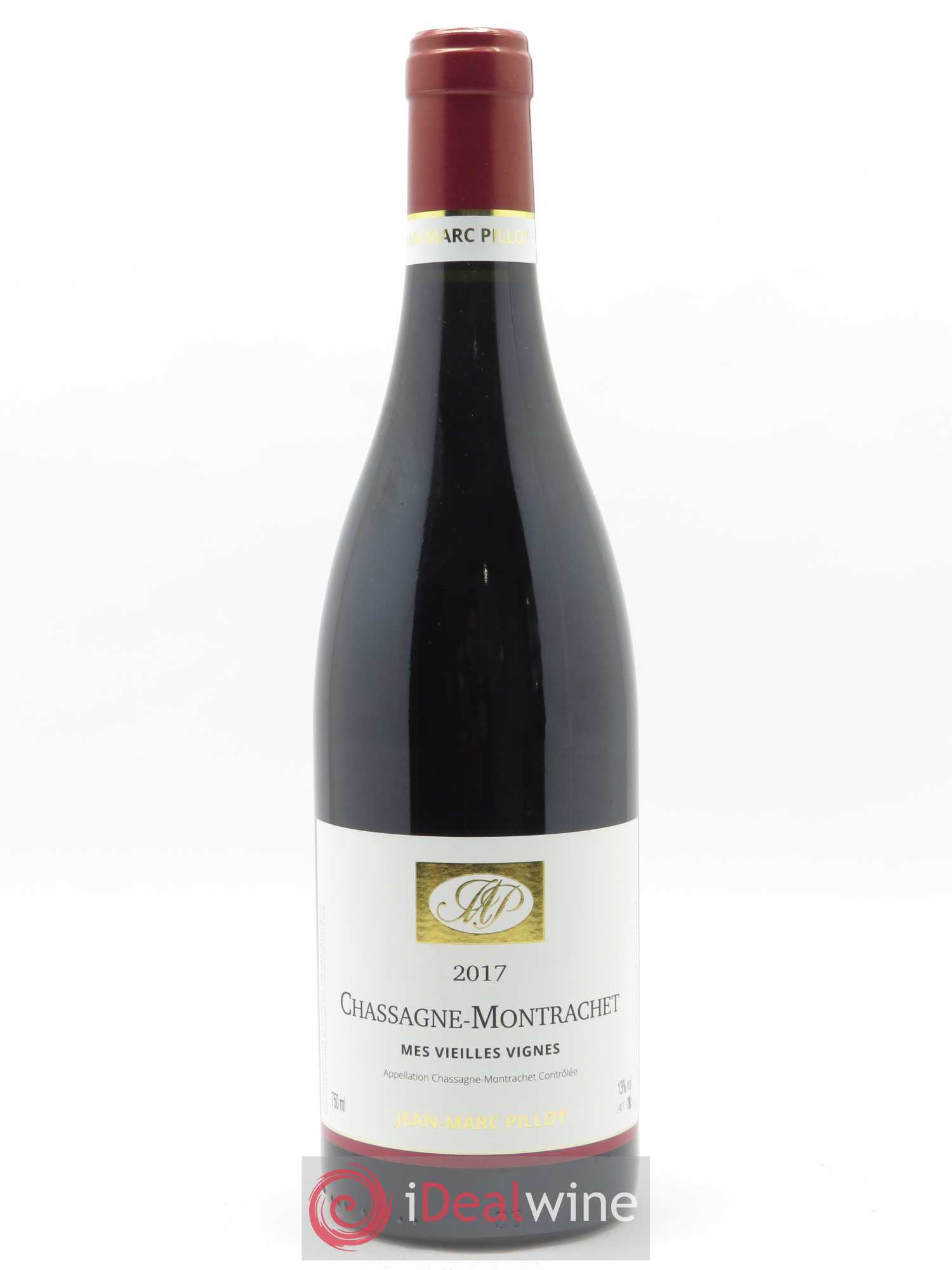 Chassagne-Montrachet Vieilles Vignes Jean-Marc Pillot et Fils (Domaine) 2017 - Lot de 1 bouteille - 0