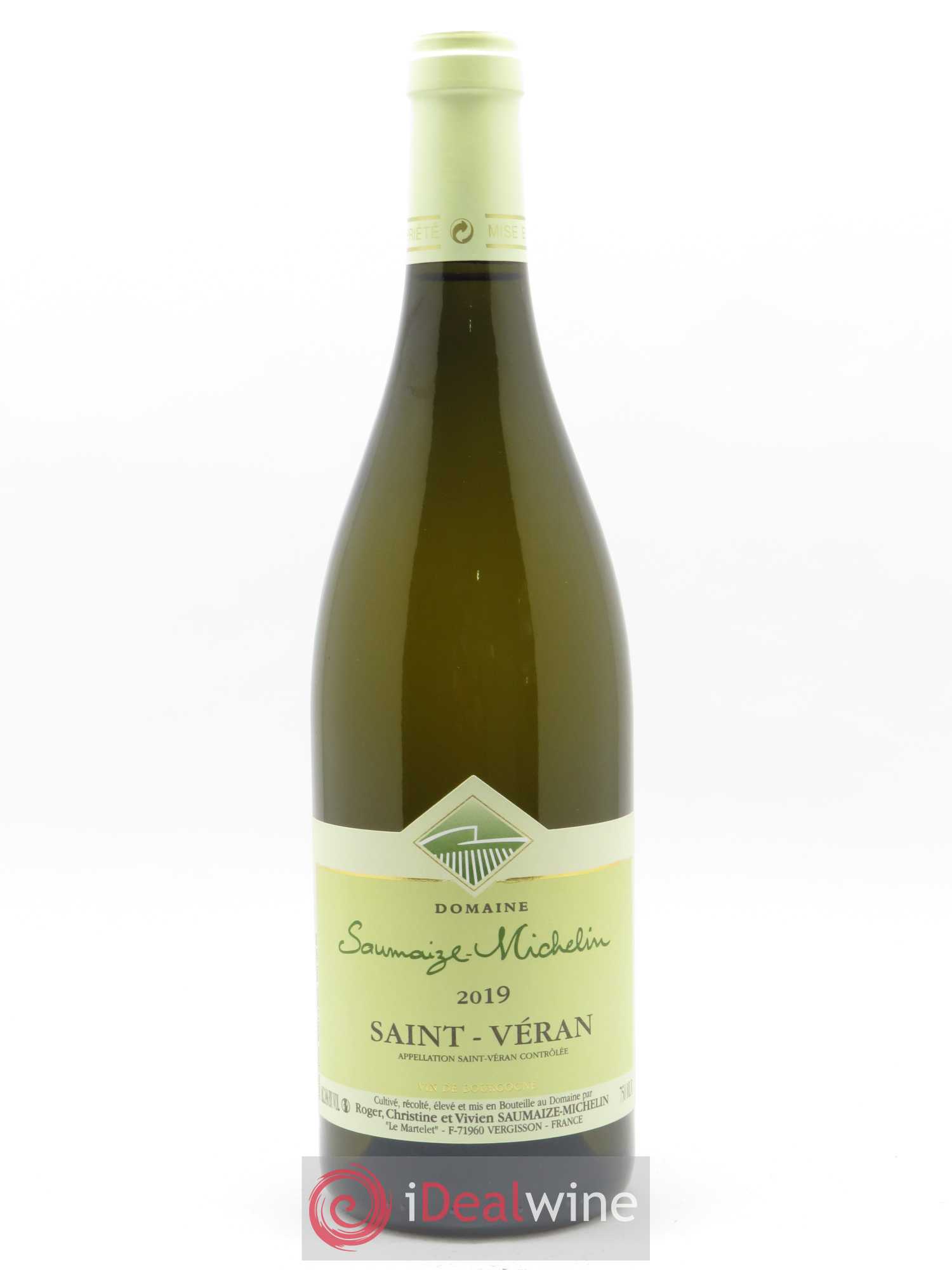 Saint-Véran Saumaize-Michelin 2019 - Lot de 1 bouteille - 0