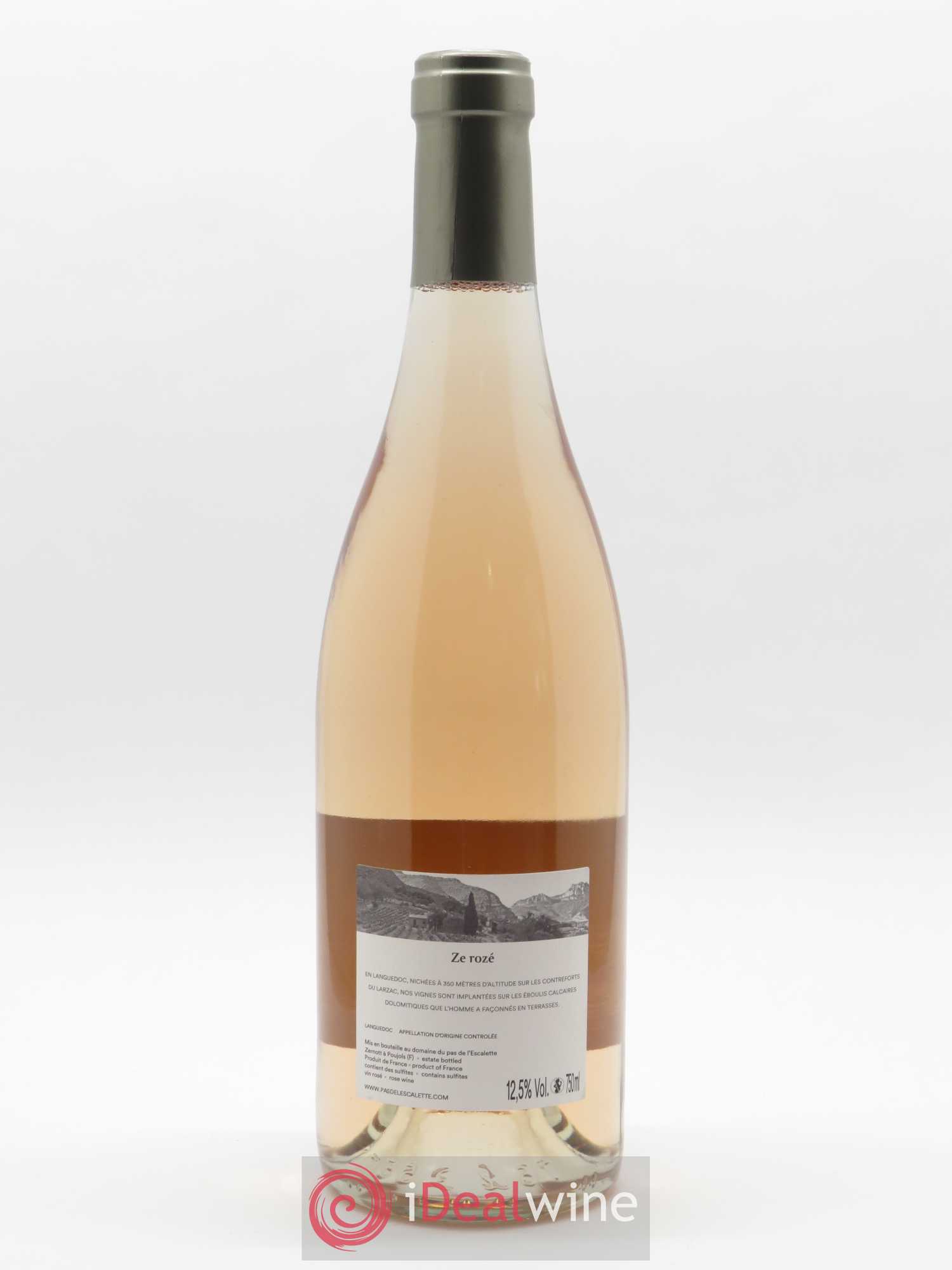 Languedoc Ze rosé Pas de l'Escalette 2019 - Lot de 1 bouteille - 1