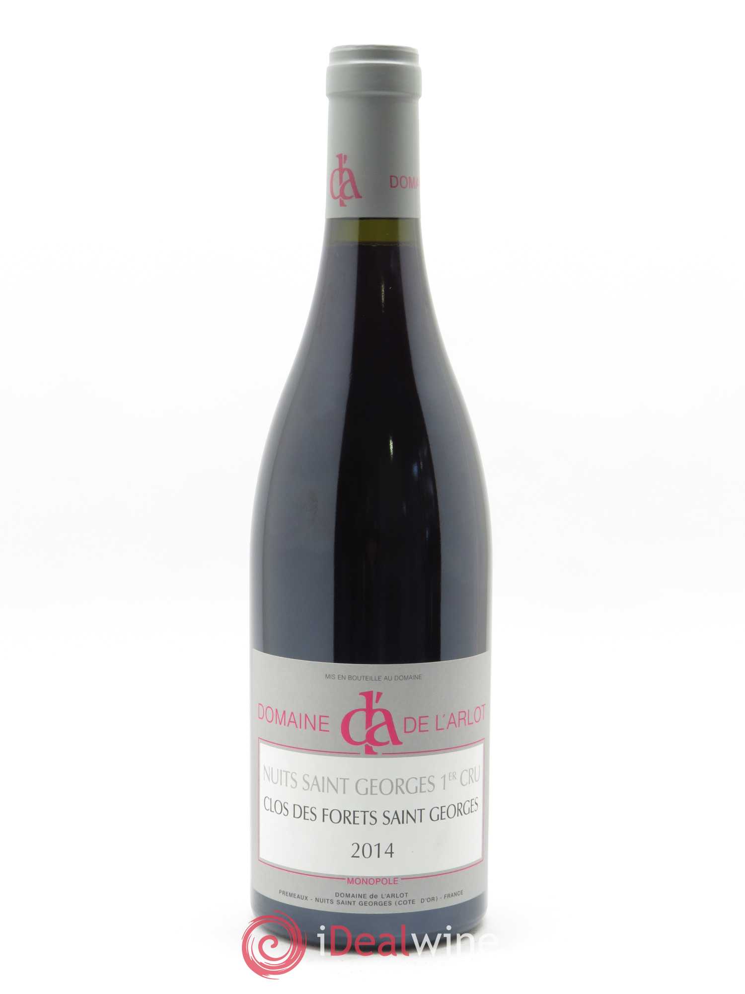 Nuits-Saint-Georges 1er Cru Clos des Forêts Saint-Georges Domaine de l'Arlot 2014 - Lot de 1 bouteille - 0