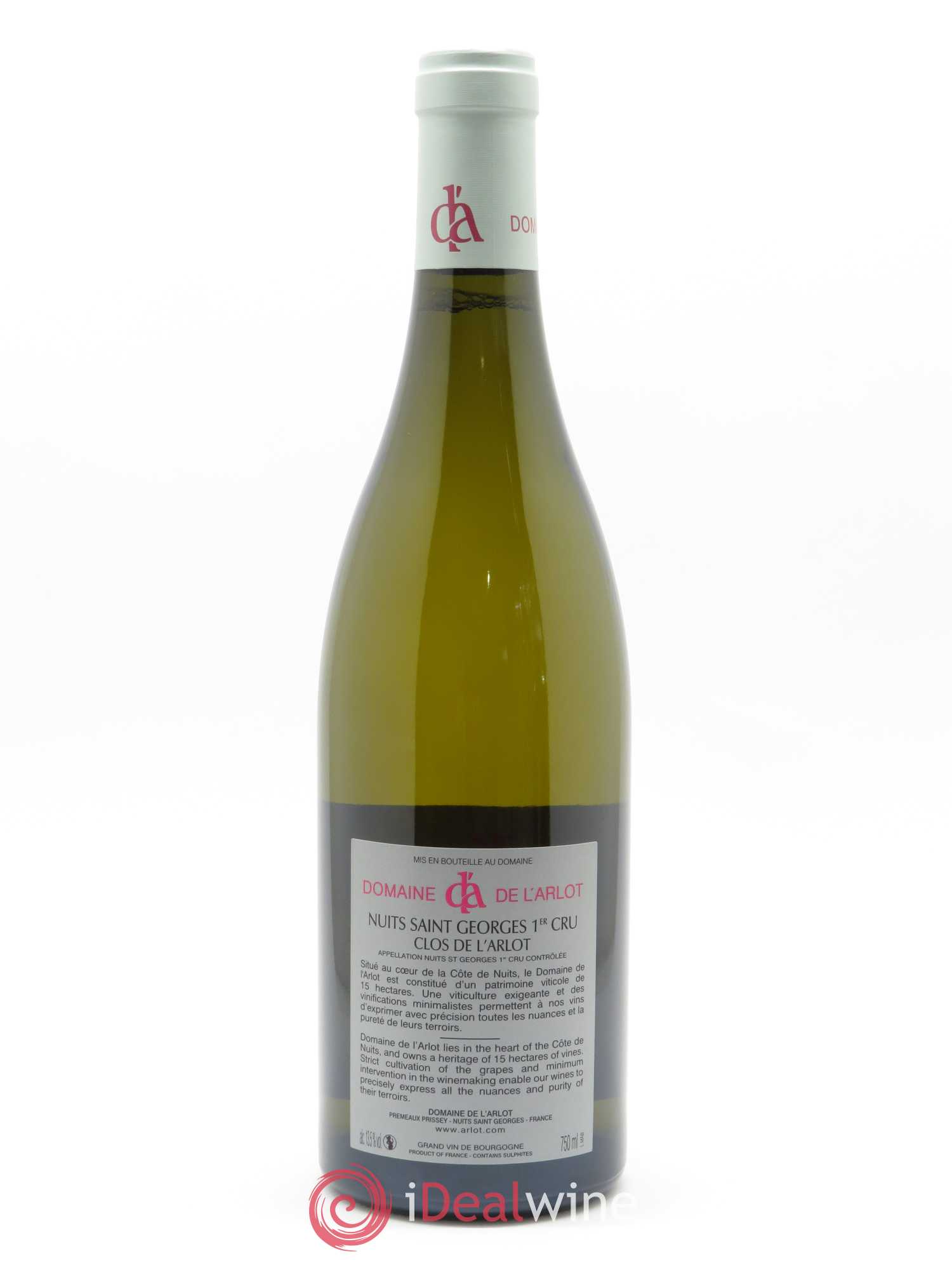 Nuits-Saint-Georges 1er Cru Clos de l'Arlot Domaine de l'Arlot 2018 - Lot de 1 bouteille - 1