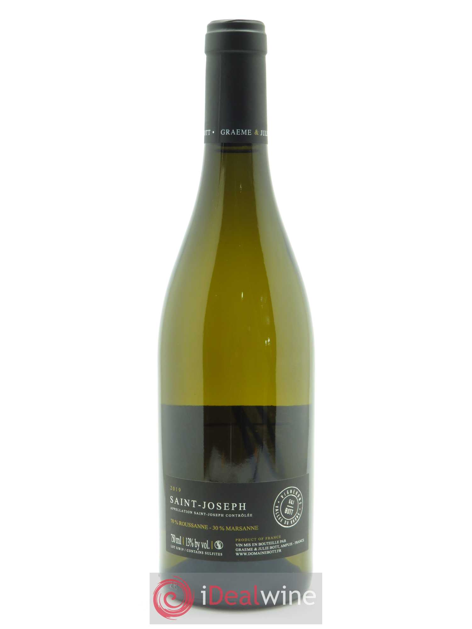 Saint-Joseph Graeme & Julie Bott 2019 - Lot de 1 bouteille - 1