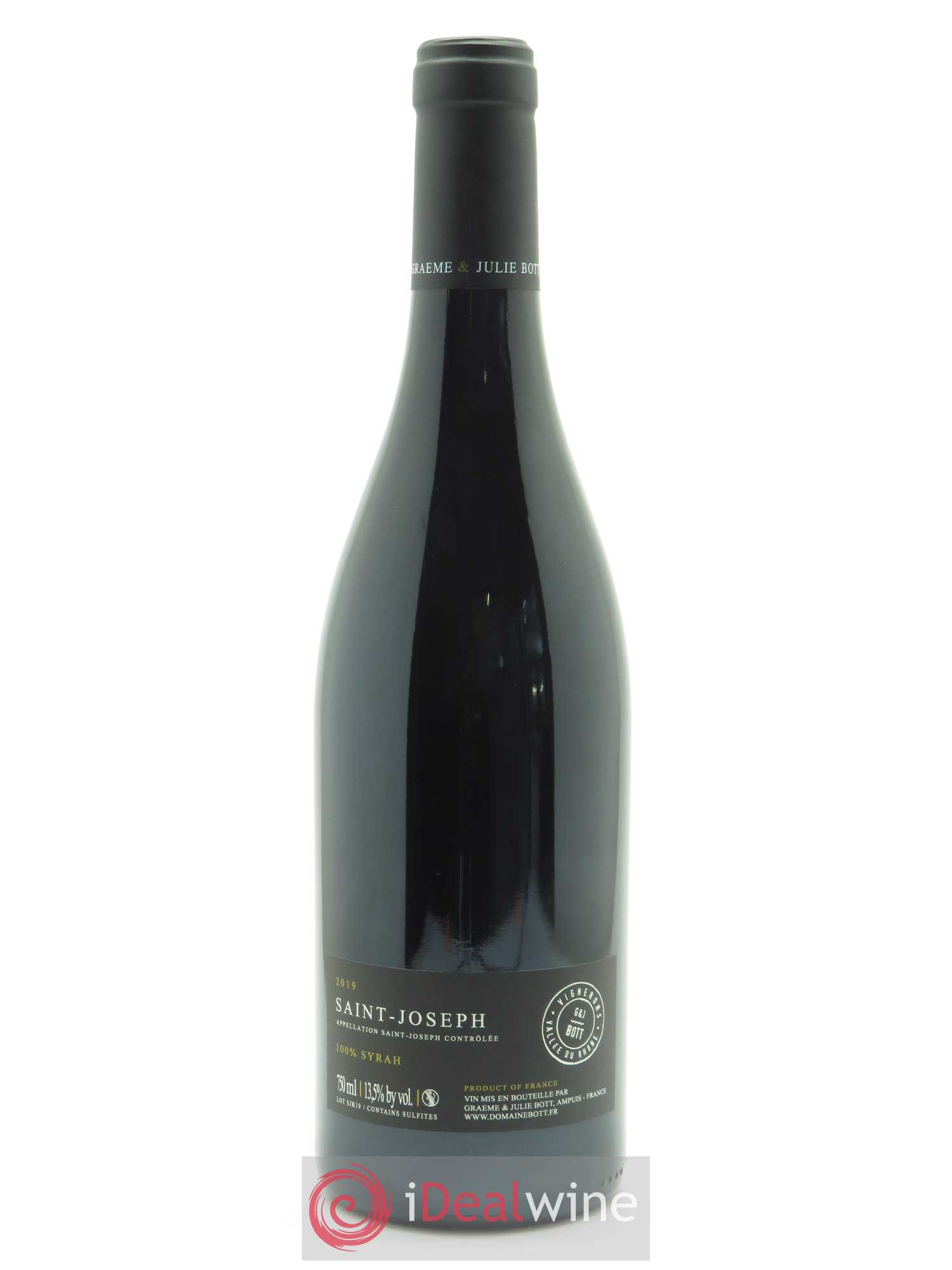 Saint-Joseph Graeme & Julie Bott 2019 - Lot of 1 bottle - 1