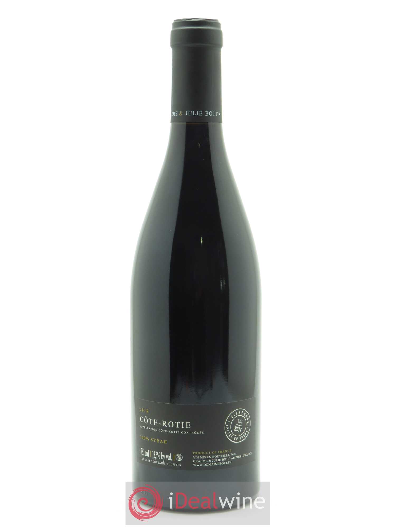 Côte-Rôtie Graeme & Julie Bott 2018 - Lot de 1 bouteille - 1