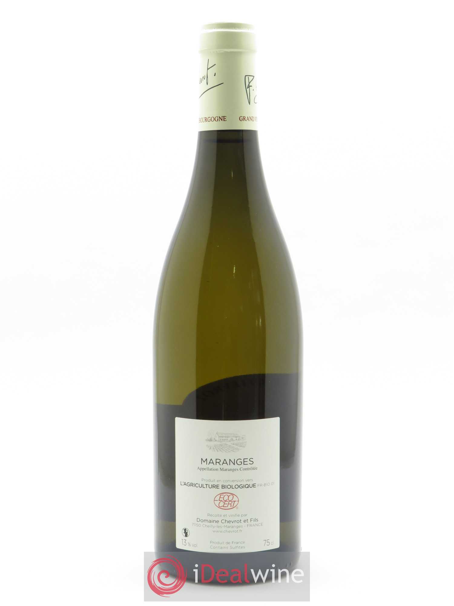 Maranges Domaine Chevrot 2018 - Lot de 1 bouteille - 1