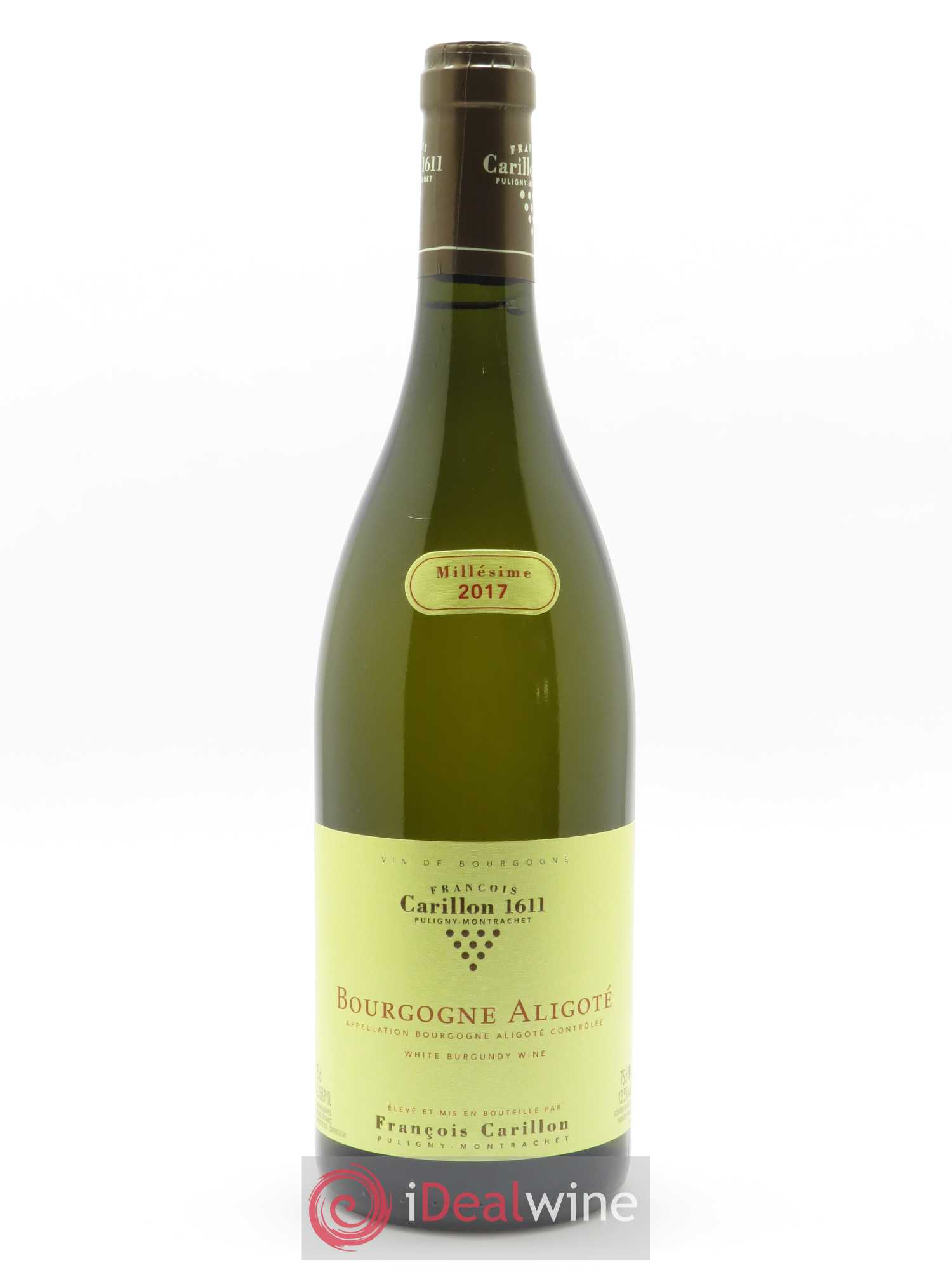Bourgogne Aligoté François Carillon 2017 - Lot de 1 bouteille - 0