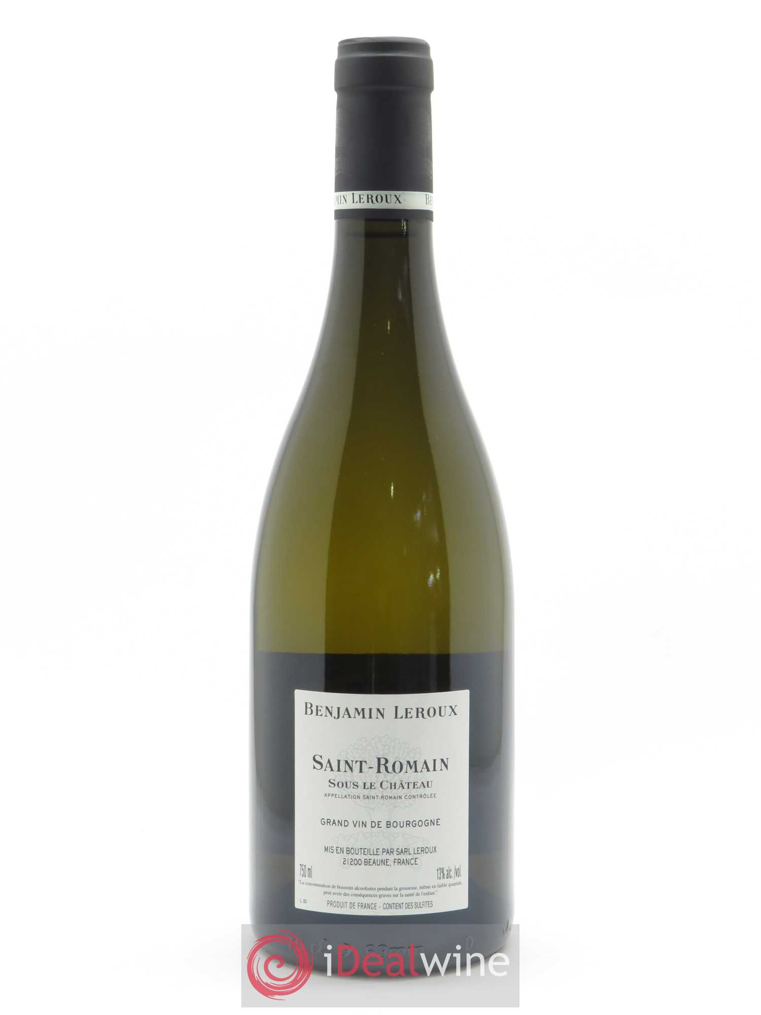 Saint-Romain Sous le Château Benjamin Leroux 2018 - Lot de 1 bouteille - 1