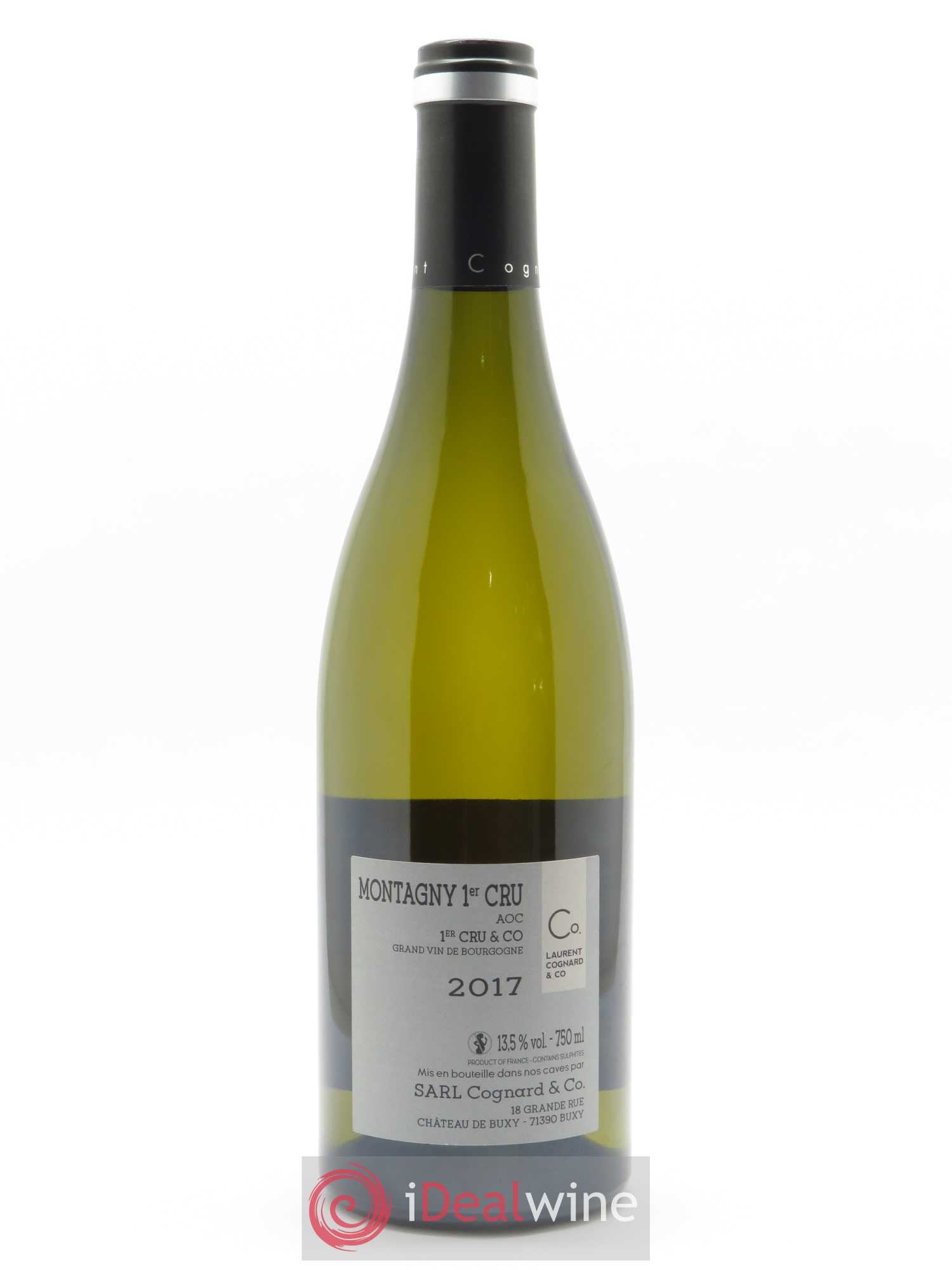 Montagny 1er Cru & Co Laurent Cognard 2017 - Lot de 1 bouteille - 1