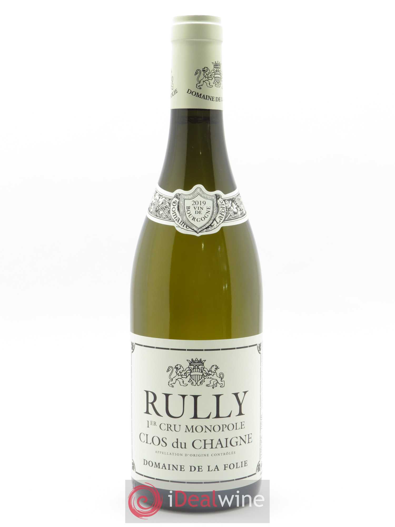 Rully 1er Cru Clos du Chaigne Domaine de la Folie 2019 - Lot de 1 bouteille - 0