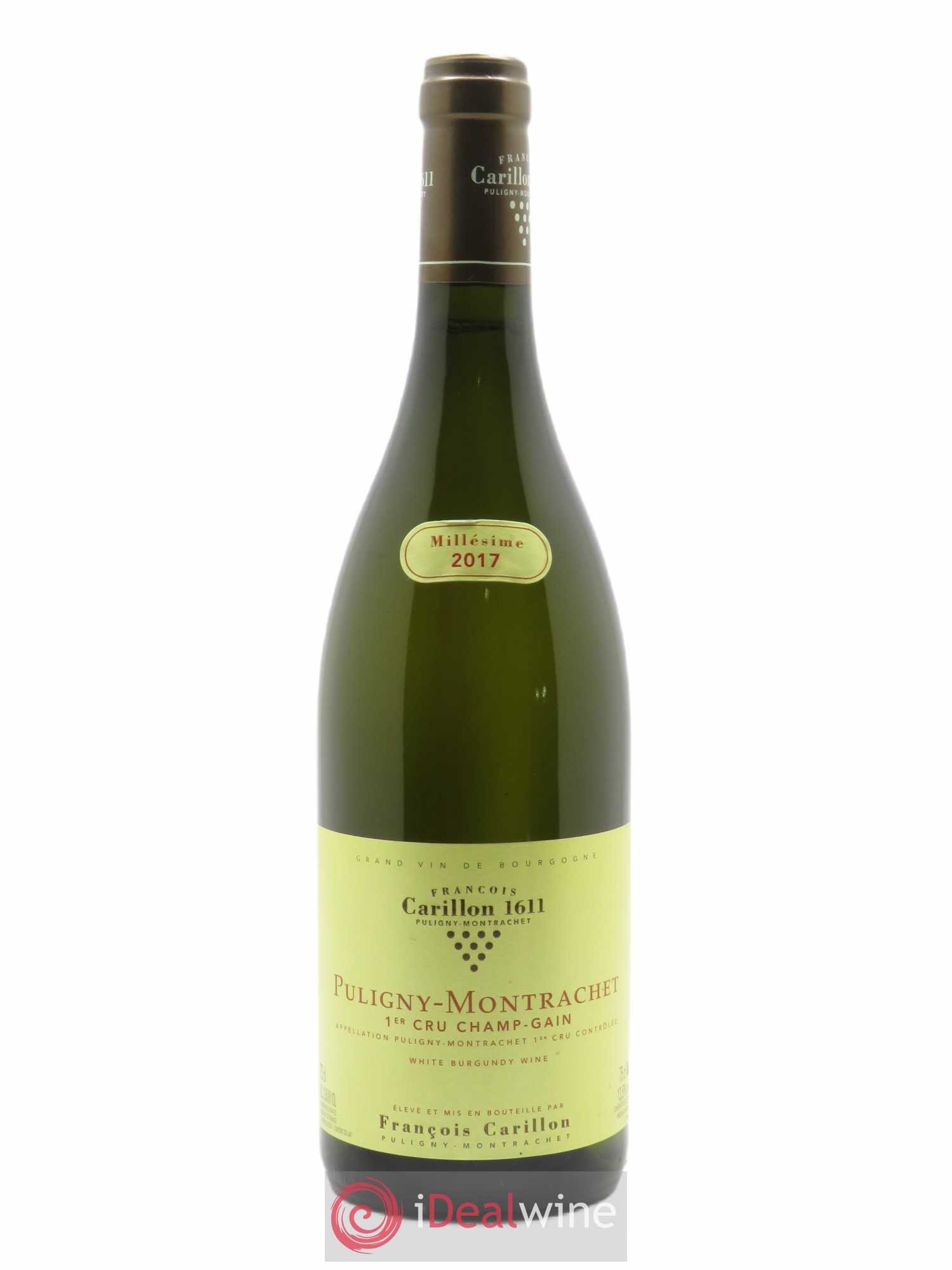 Puligny-Montrachet 1er Cru Champ-Gain François Carillon 2017 - Lot de 1 bouteille - 0