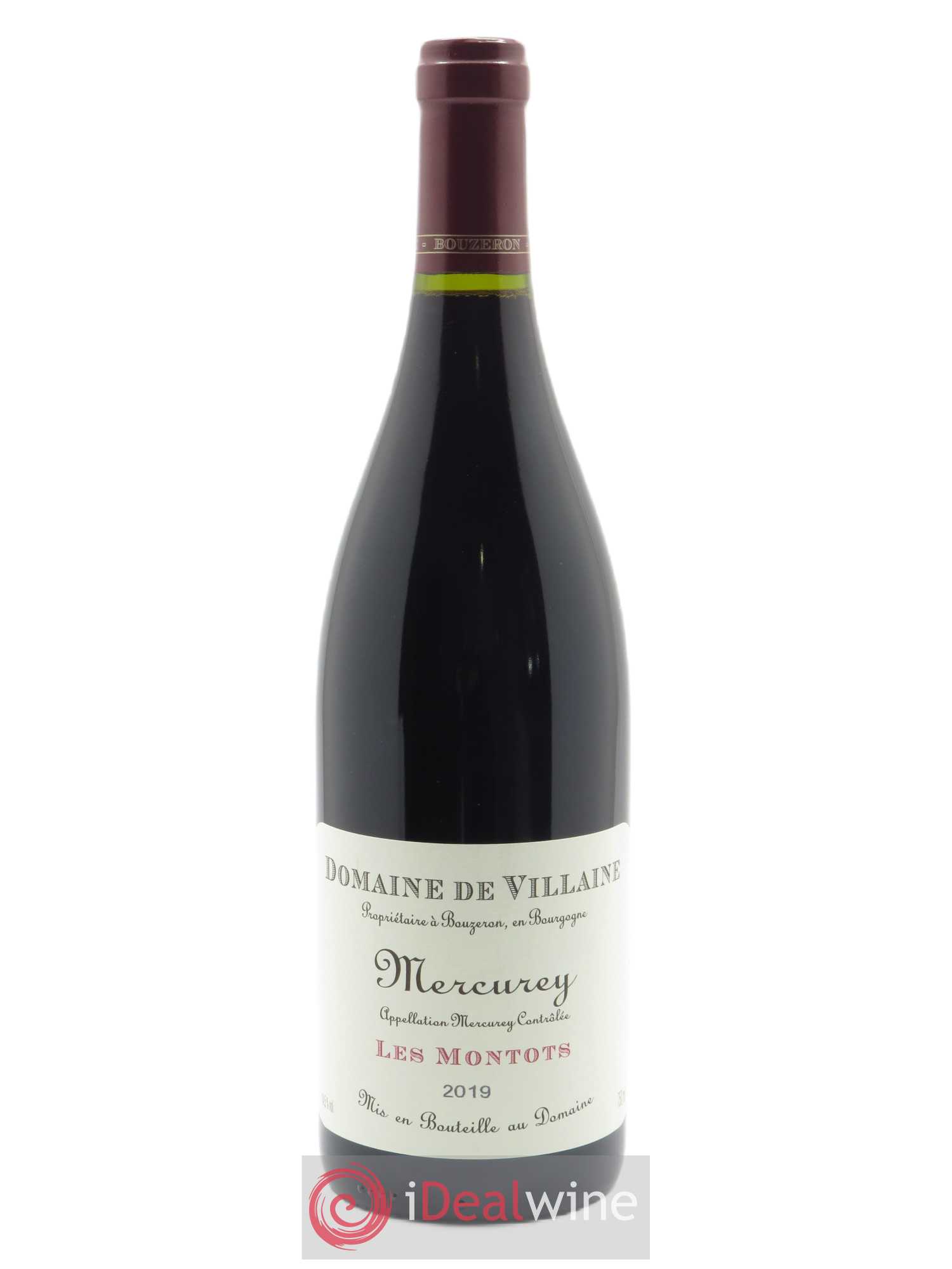 Mercurey Les Montots Domaine de Villaine 2019 - Lot de 1 bouteille - 0