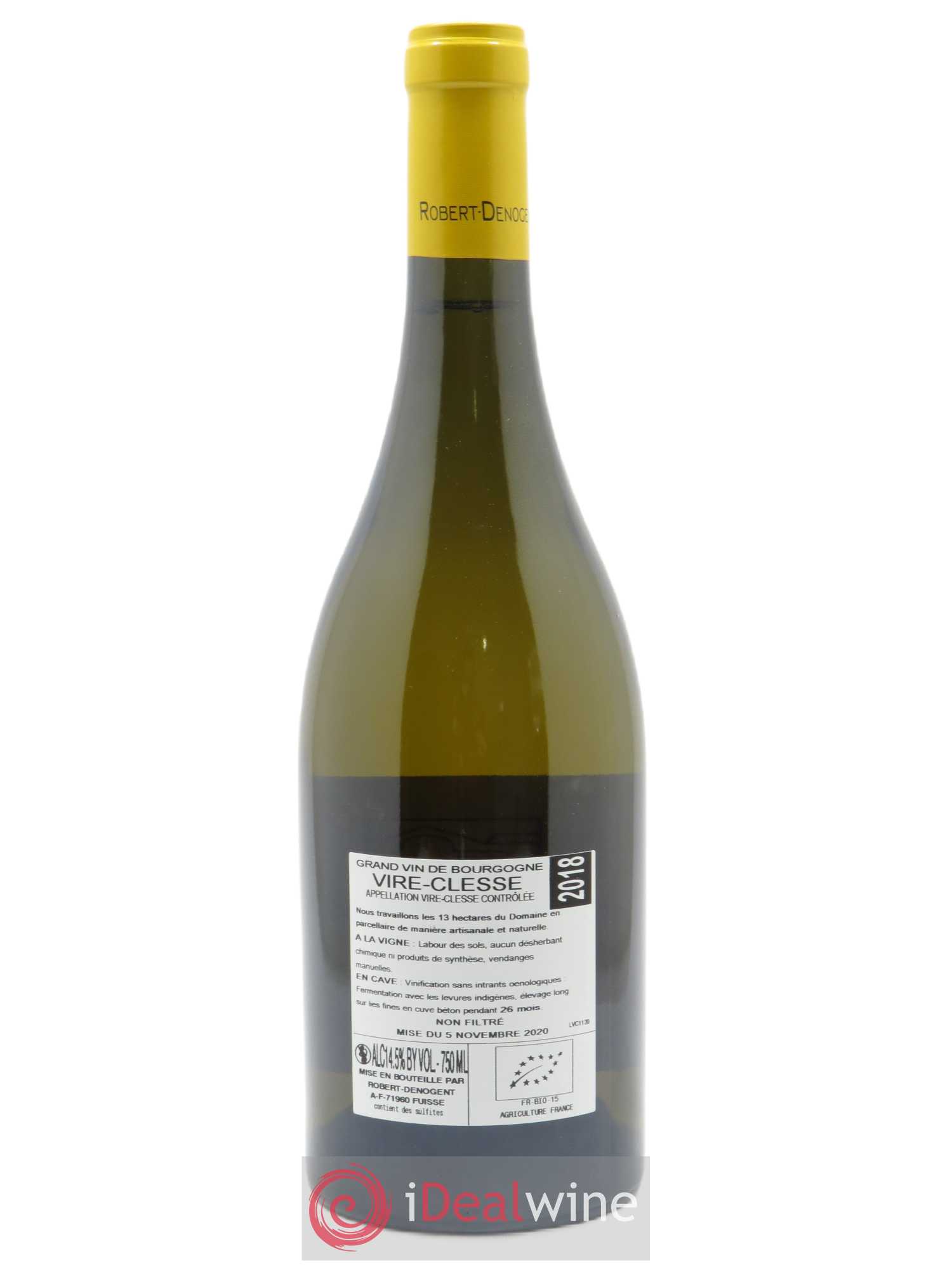 Viré-Clessé En Chatelaine Robert Denogent (Domaine) 2018 - Lot of 1 bottle - 1