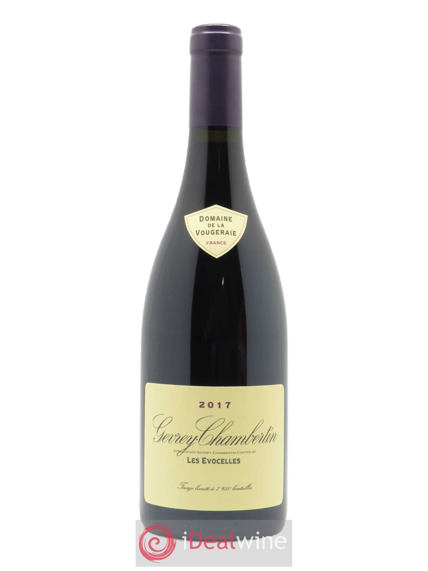 Gevrey-Chambertin Les Evocelles La Vougeraie 2017 - Lot de 1 bouteille - 0