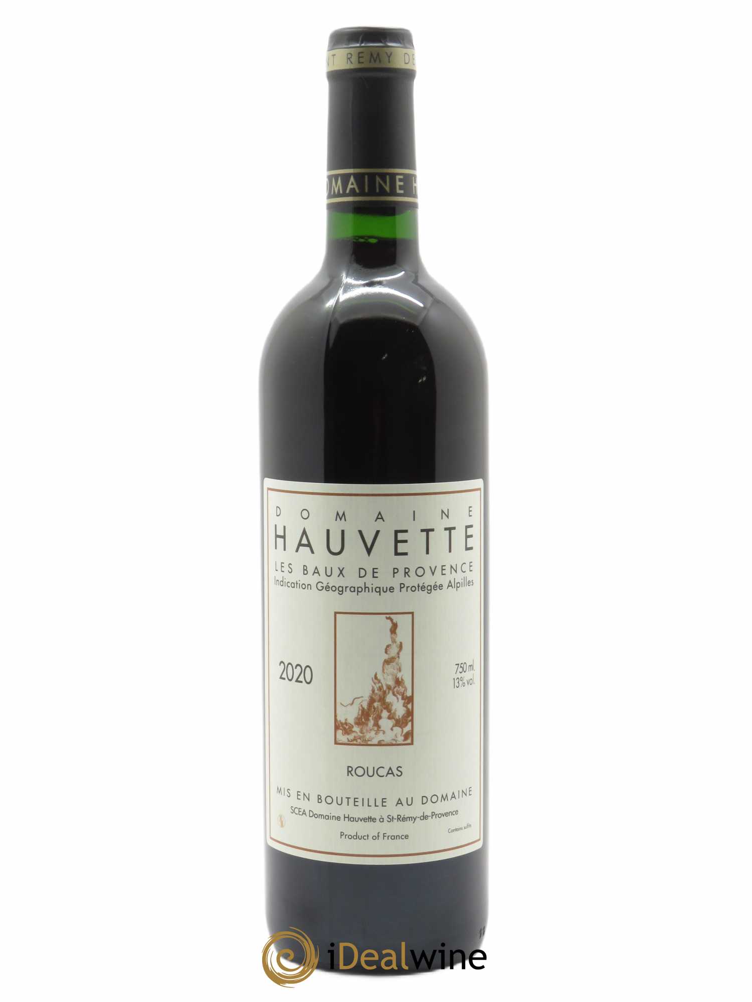 Alpilles (anciennement Baux de Provence) Le Roucas Hauvette (Domaine) 2020 - Lot de 1 bouteille - 0