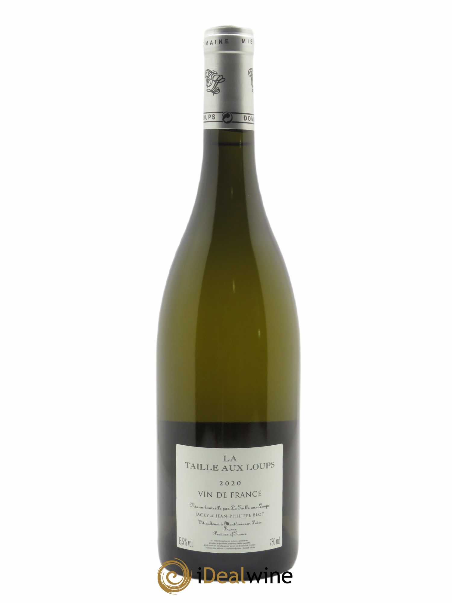 Vin de France Bretonnière La Taille aux Loups - Jacky Blot 2020 - Lot de 1 bouteille - 1