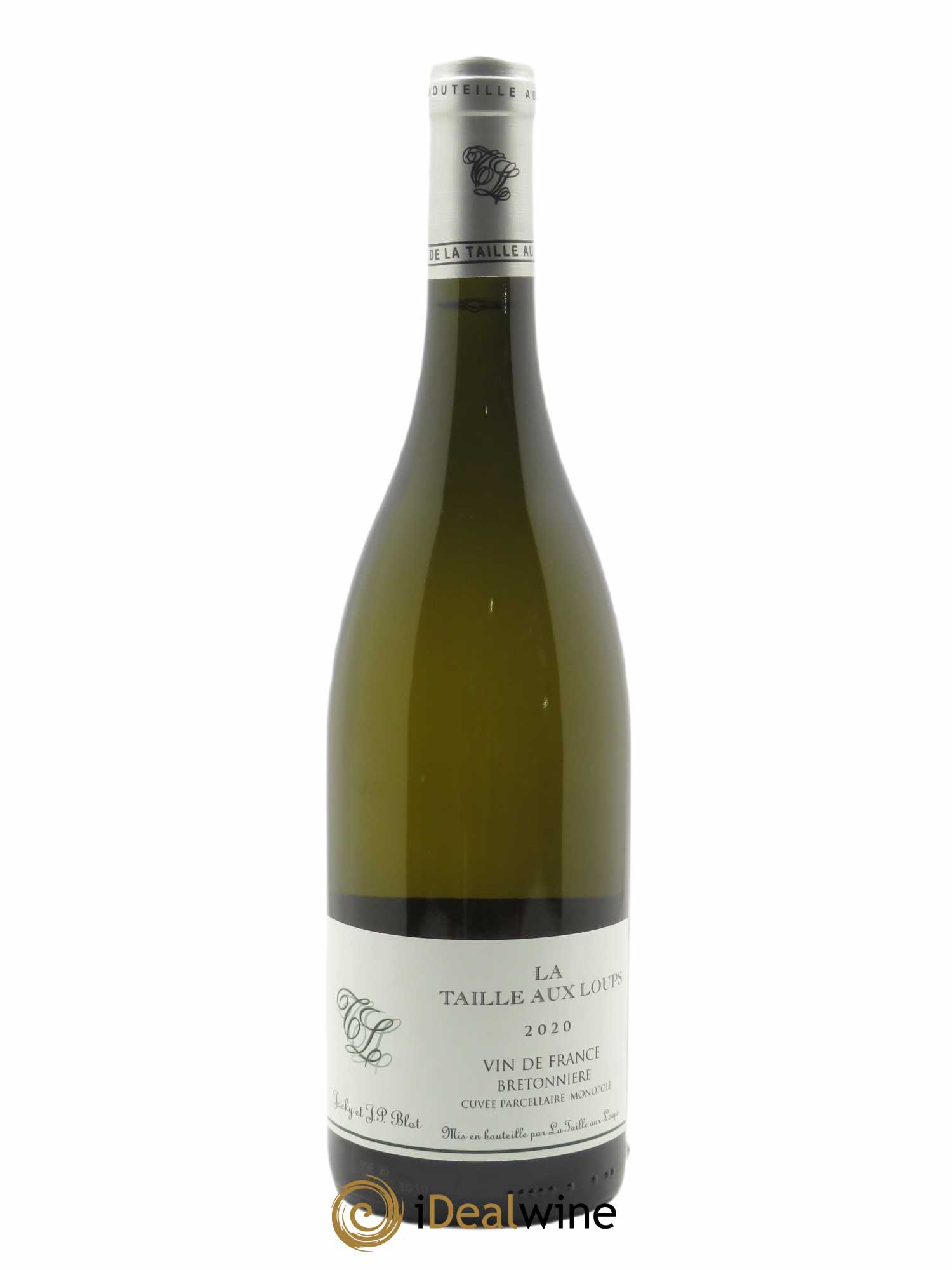 Vin de France Bretonnière La Taille aux Loups - Jacky Blot 2020 - Lot de 1 bouteille - 0