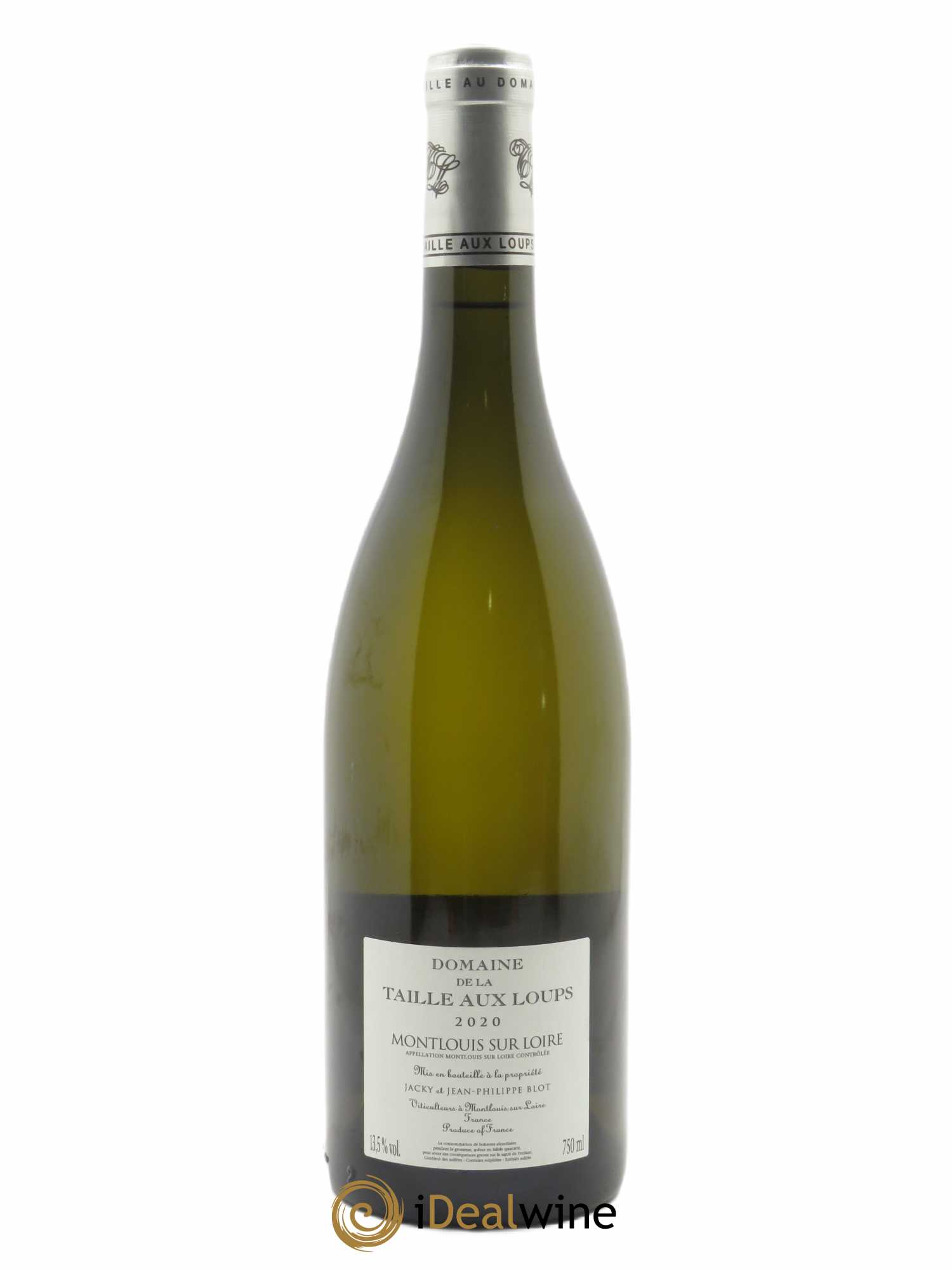 Montlouis-sur-Loire Clos de Mosny La Taille aux Loups - Jacky Blot 2020 - Lot de 1 bouteille - 1