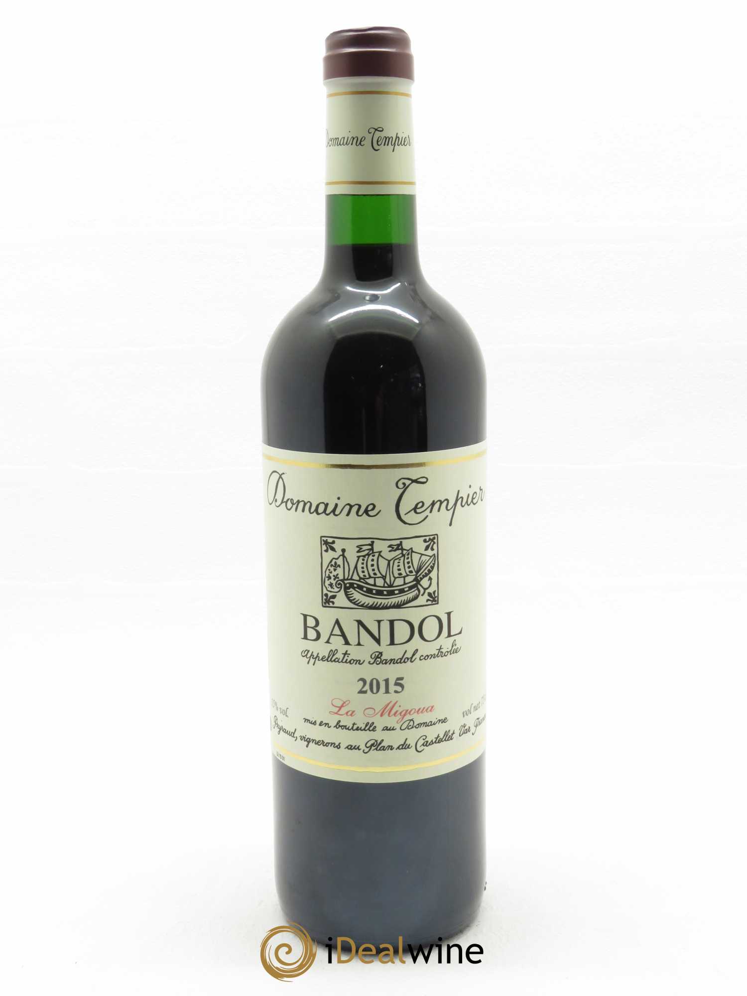 Bandol Domaine Tempier Cuvée La Migoua Famille Peyraud 2015 - Lot de 1 bouteille - 0