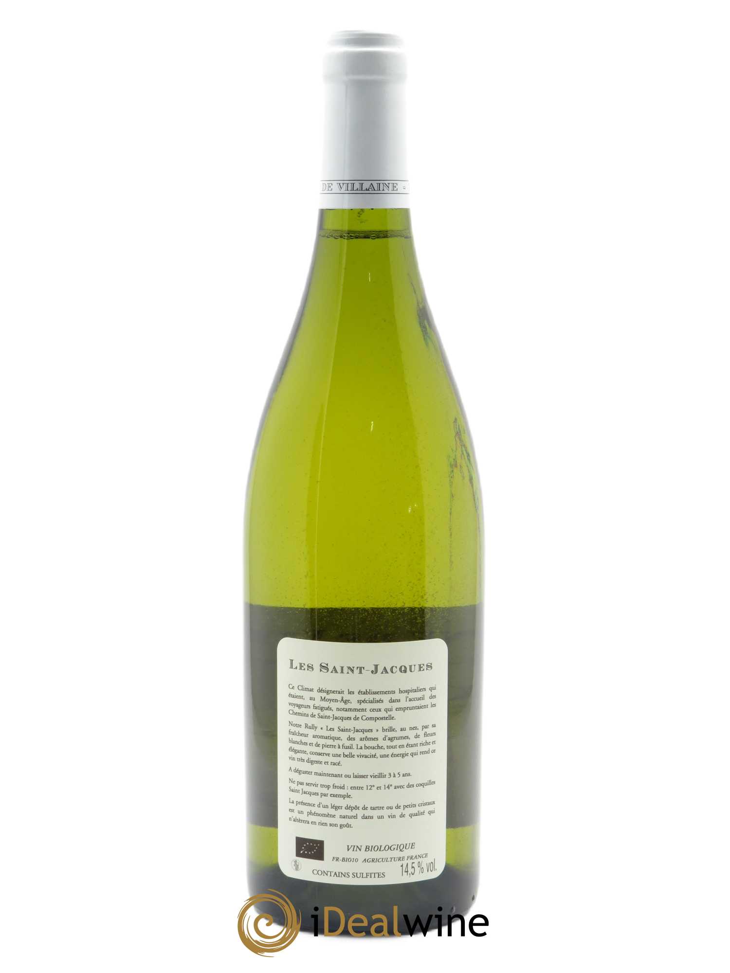 Rully Les Saint-Jacques Domaine de Villaine 2019 - Lot de 1 bouteille - 1