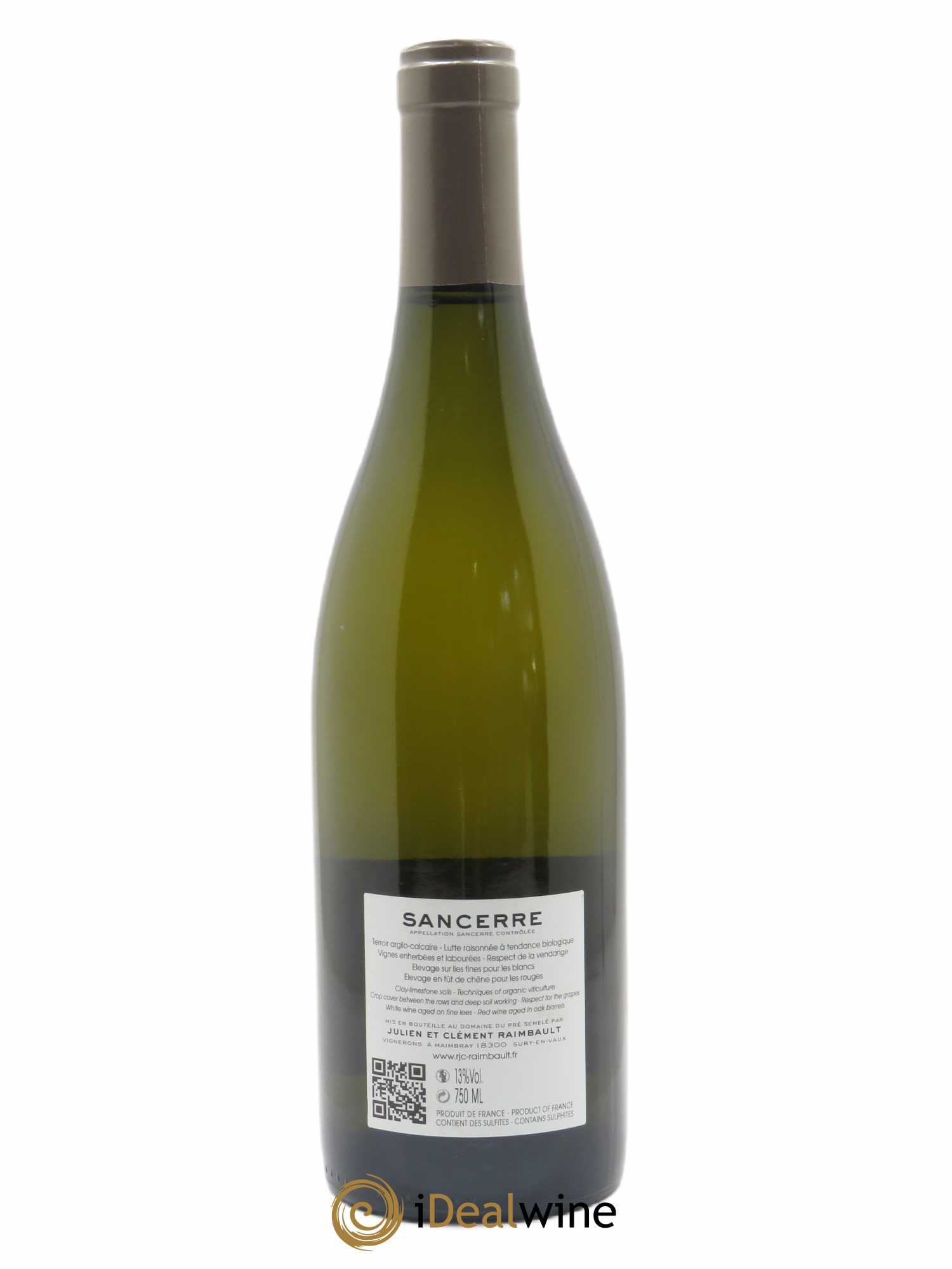Sancerre Domaine Du Pré Semelé 2017 - Lot de 1 bouteille - 1