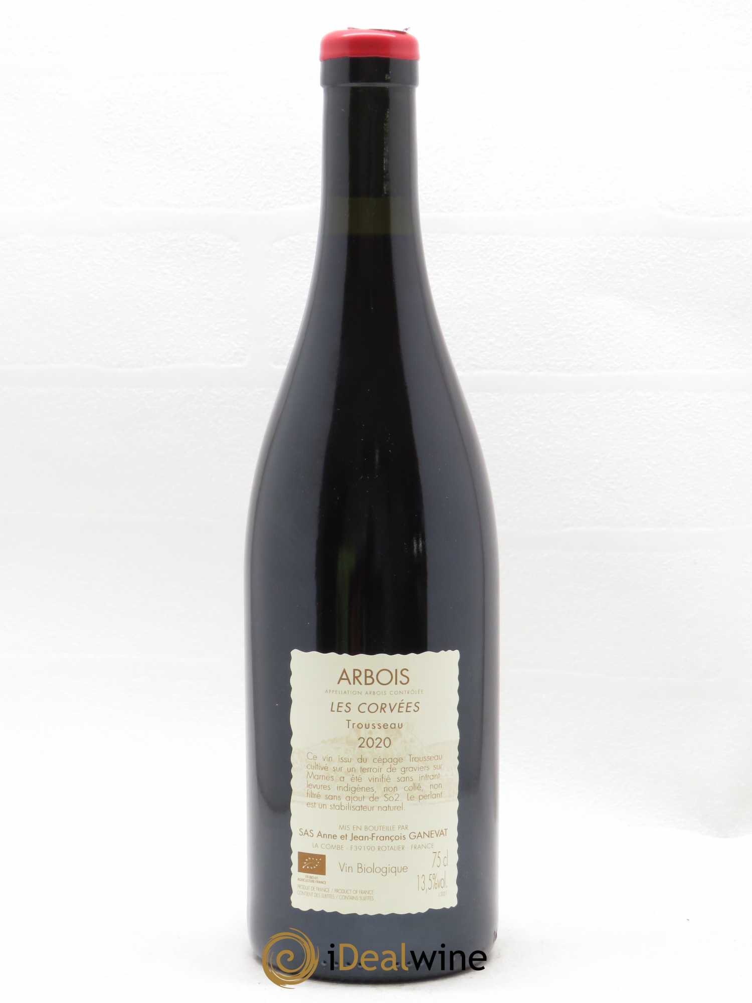 Arbois Les Corvées Anne et Jean François Ganevat 2020 - Lot de 1 bouteille - 1