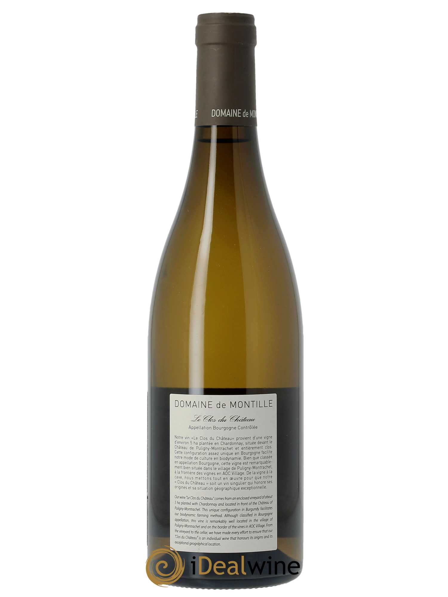 Bourgogne Clos du Château De Montille (Domaine) 2018 - Lot of 1 bottle - 2
