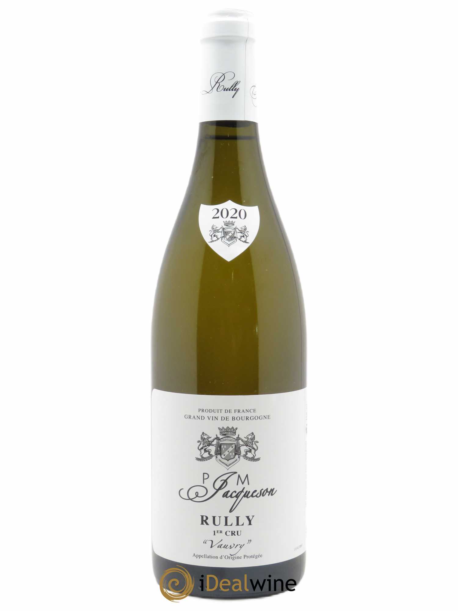 Rully 1er Cru Vauvry Paul & Marie Jacqueson 2020 - Lot of 1 bottle - 0