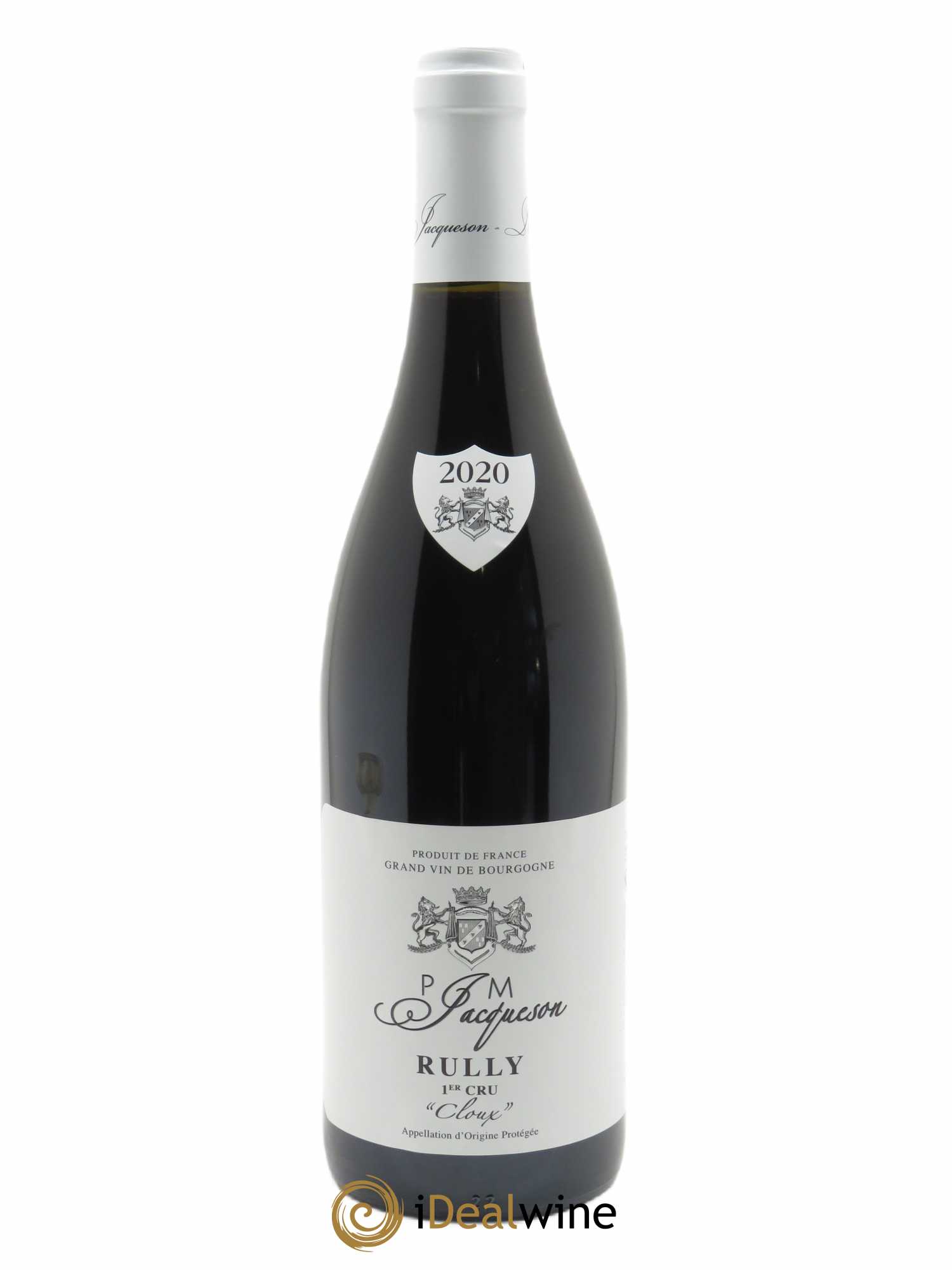 Rully 1er Cru Les Cloux Paul & Marie Jacqueson 2020 - Lot de 1 bouteille - 0
