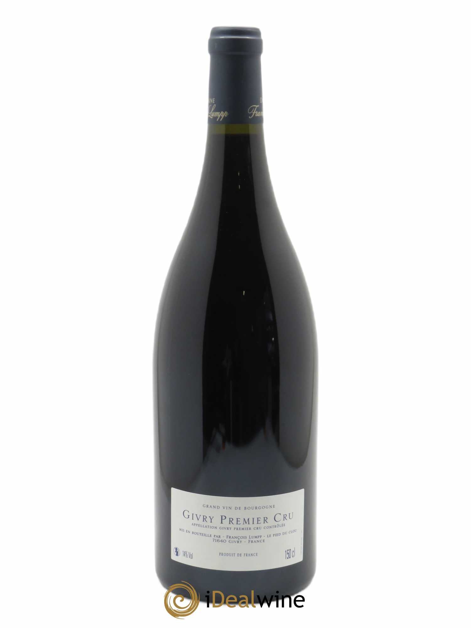 Givry 1er Cru Le Pied du Clou François Lumpp (Domaine) 2019 - Lot de 1 magnum - 1