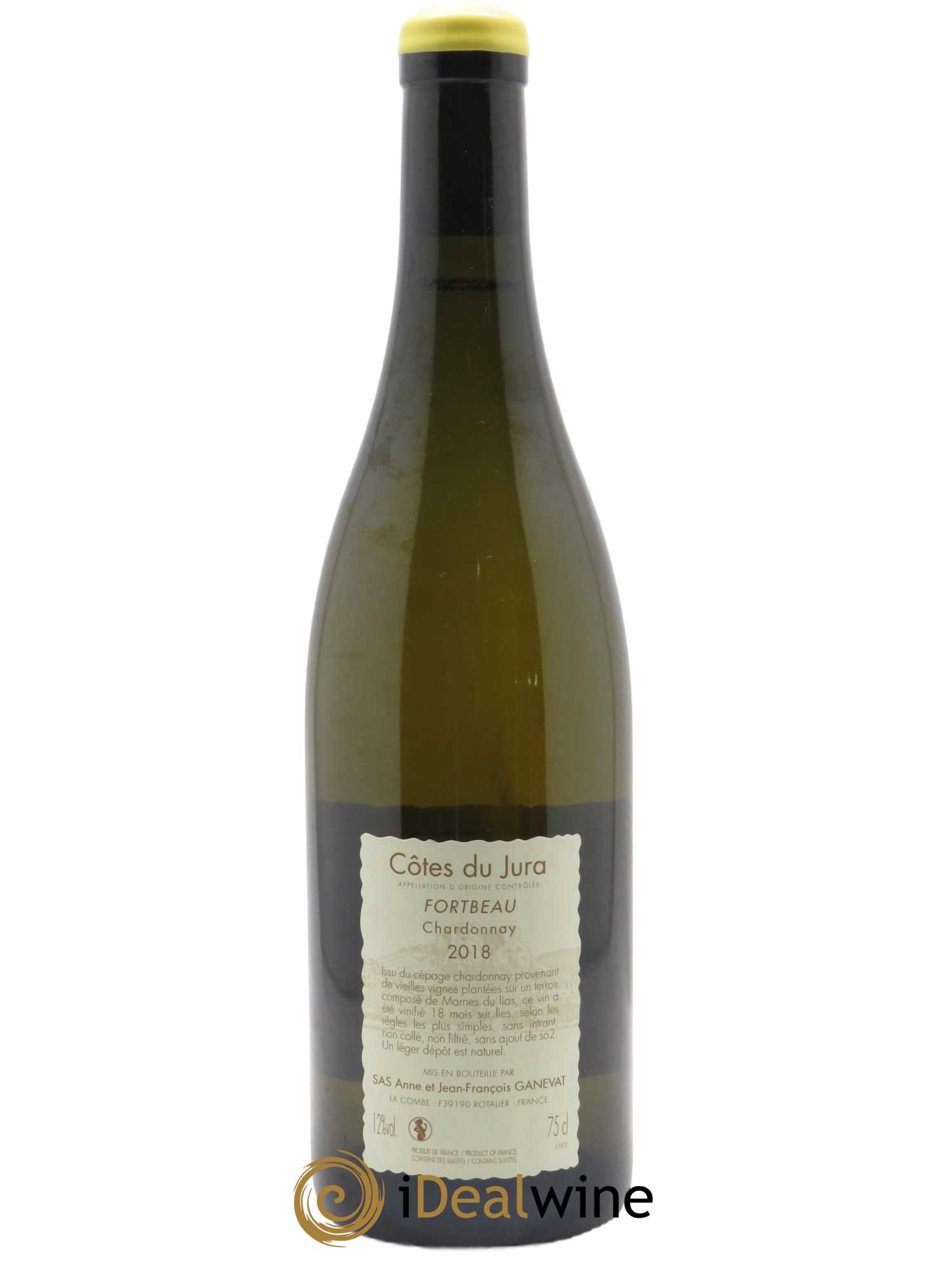 Vin de France (anciennement Côtes du Jura) Fortbeau Anne et Jean François Ganevat 2018 - Lot de 1 bouteille - 1