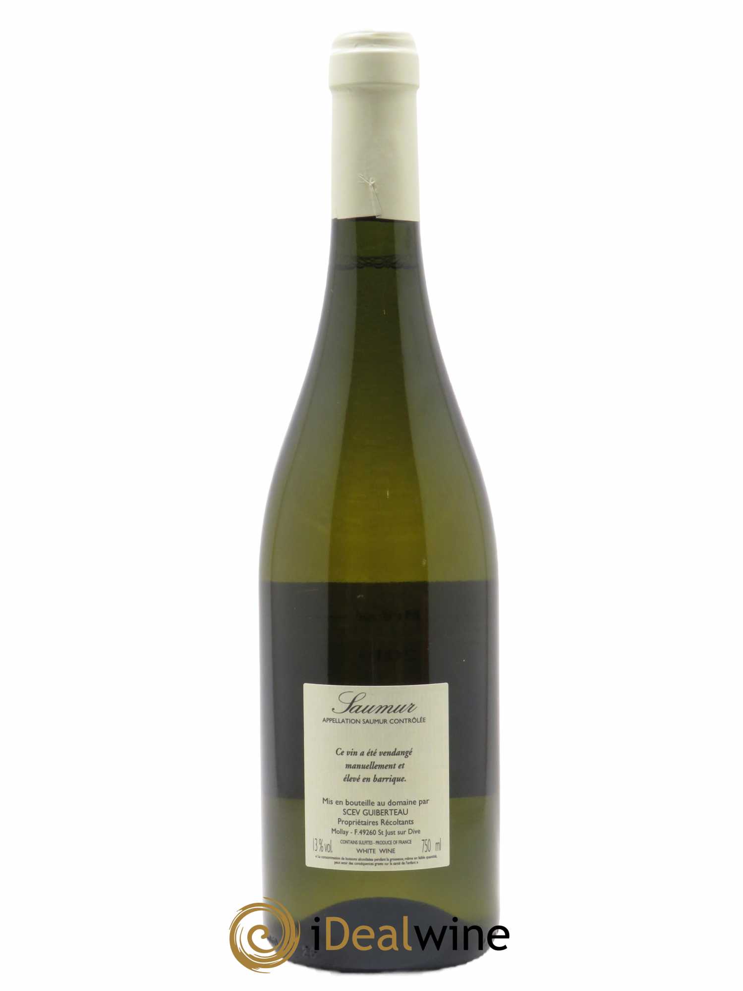Saumur Brézé Domaine Guiberteau 2019 - Lot de 1 bouteille - 1