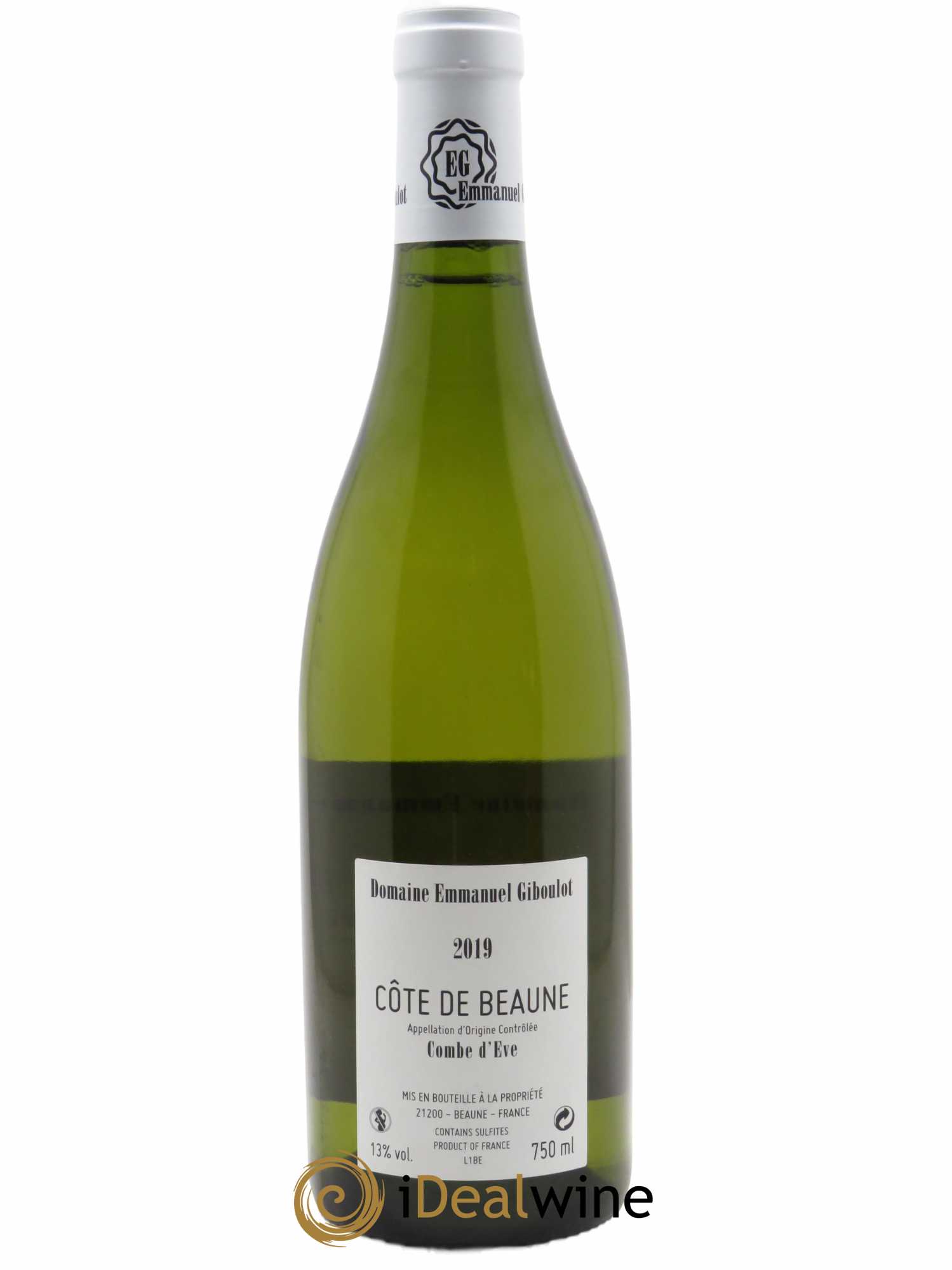Côte de Beaune Combe d'Eve Emmanuel Giboulot (Domaine) 2019 - Lot de 1 bouteille - 1