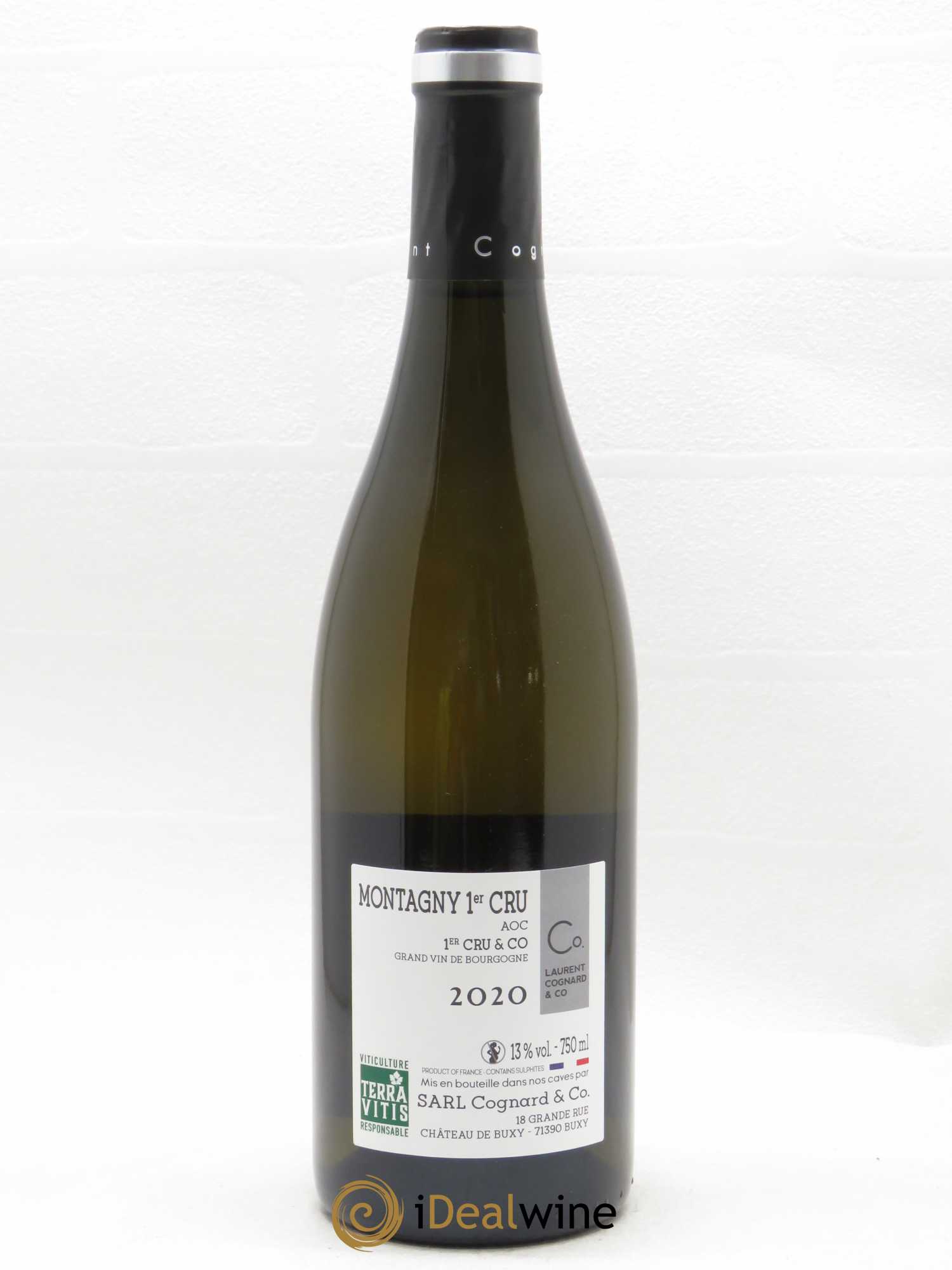 Montagny 1er Cru & Co Laurent Cognard 2020 - Lot de 1 bouteille - 1
