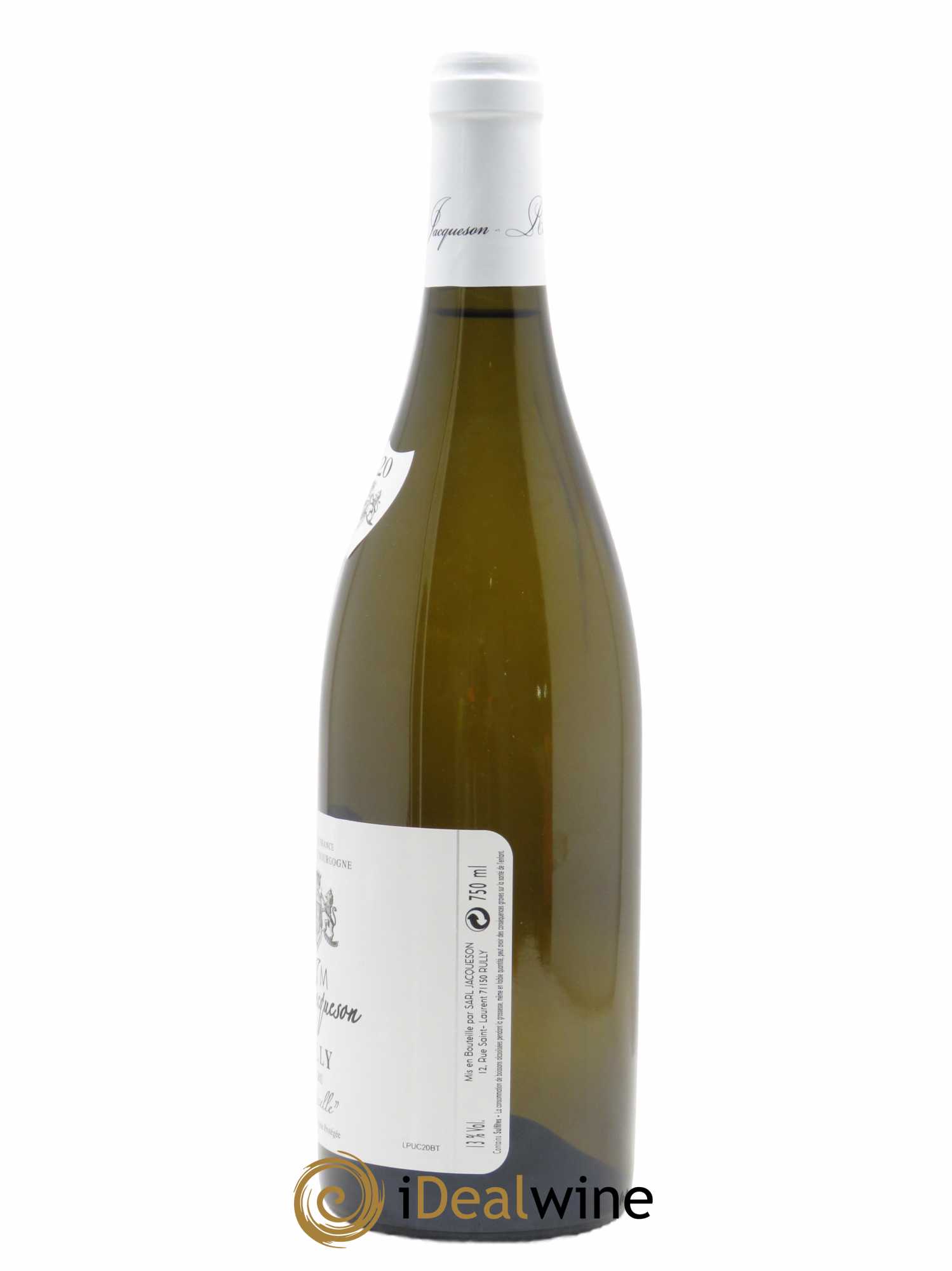 Rully 1er Cru La Pucelle Paul & Marie Jacqueson 2020 - Lot de 1 bouteille - 1