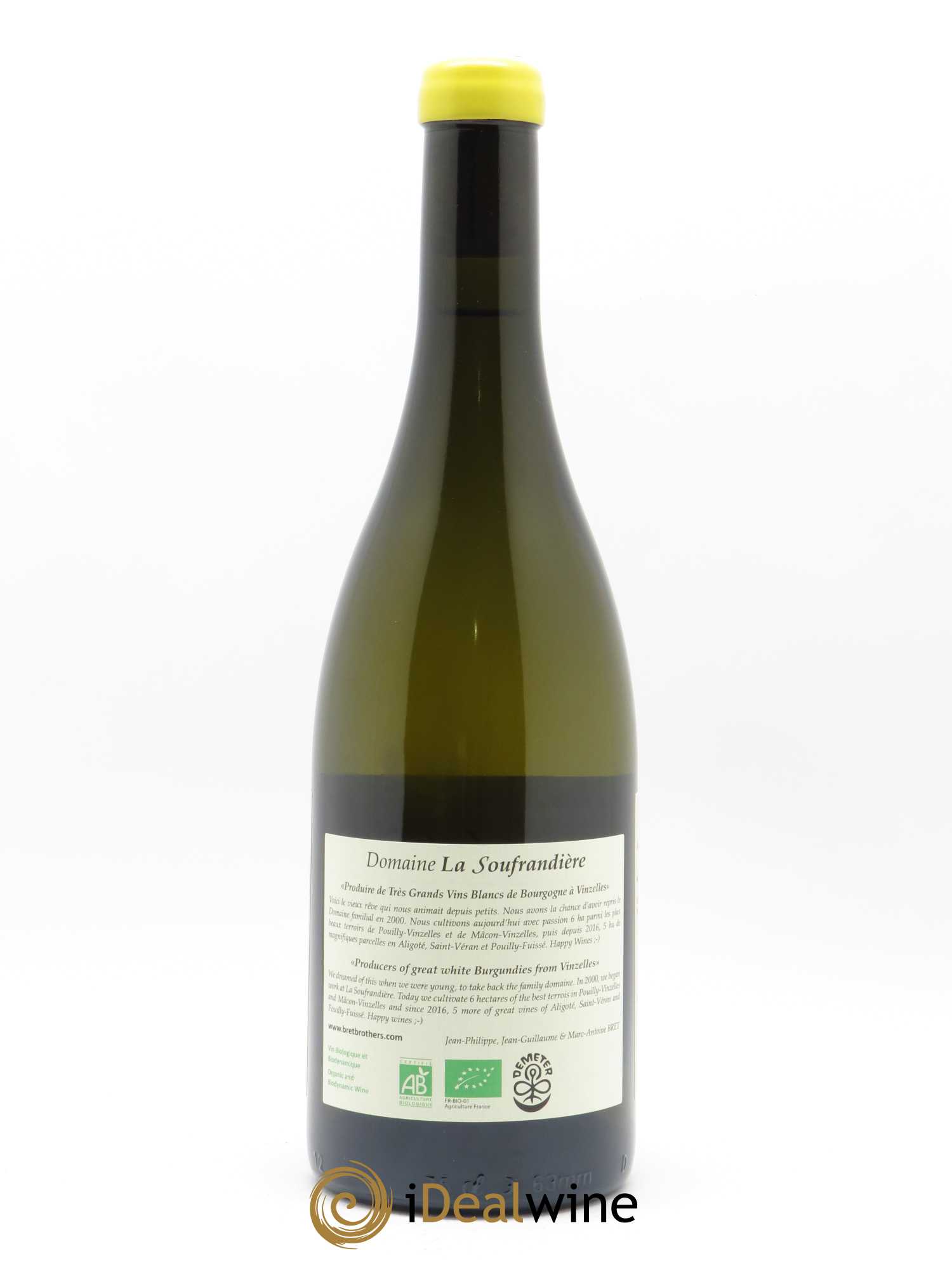 Saint-Véran La Bonnode La Soufrandière - Bret Brothers 2018 - Lot de 1 bouteille - 2