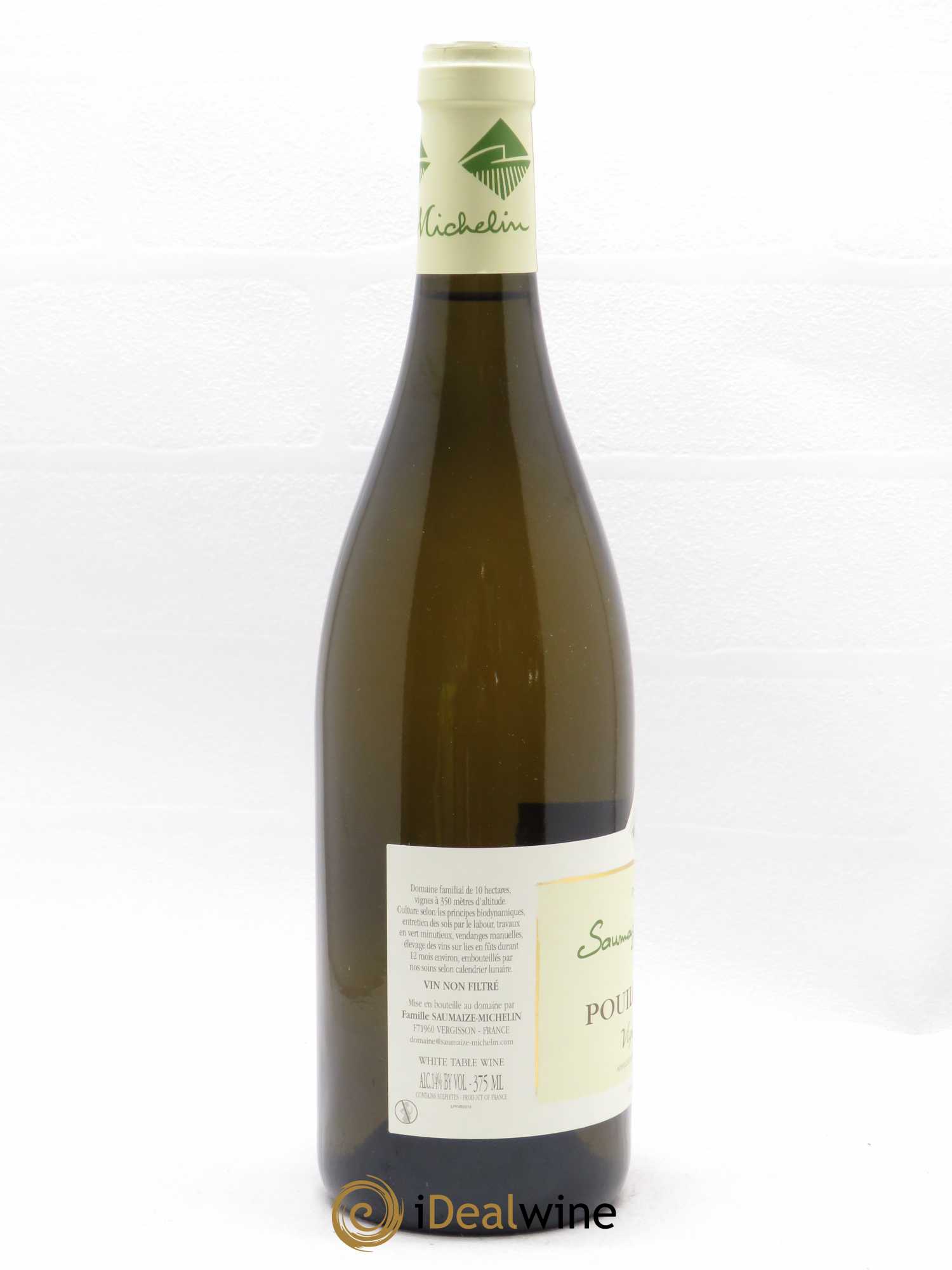 Pouilly-Fuissé Vignes Blanches Robert Saumaize-Michelin (Domaine) 2019 - Lot de 1 bouteille - 1