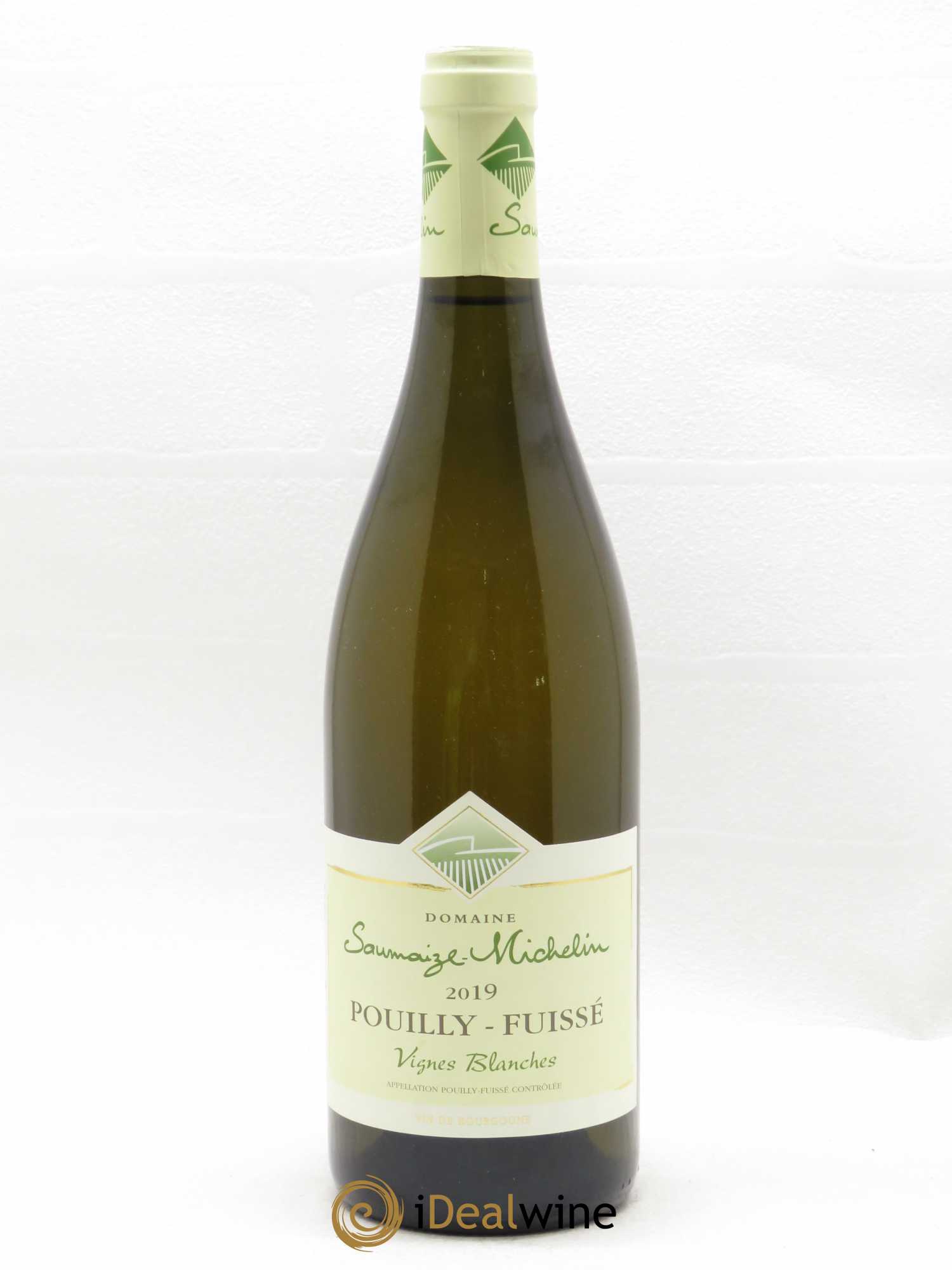 Pouilly-Fuissé Vignes Blanches Robert Saumaize-Michelin (Domaine) 2019 - Lot de 1 bouteille - 0
