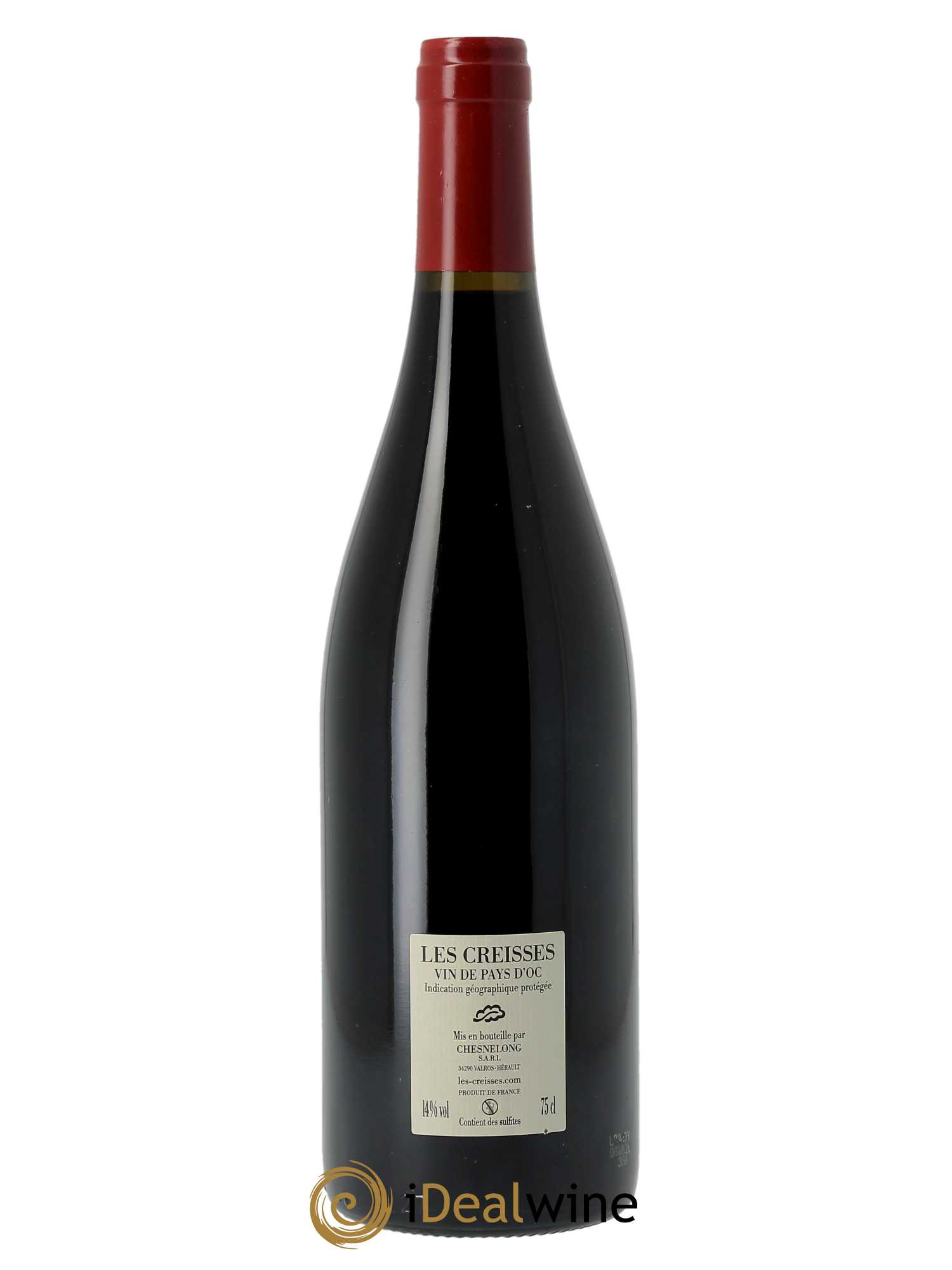 Vin de France Les Creisses Les Creisses (Domaine) 2020 - Lot de 1 bouteille - 1