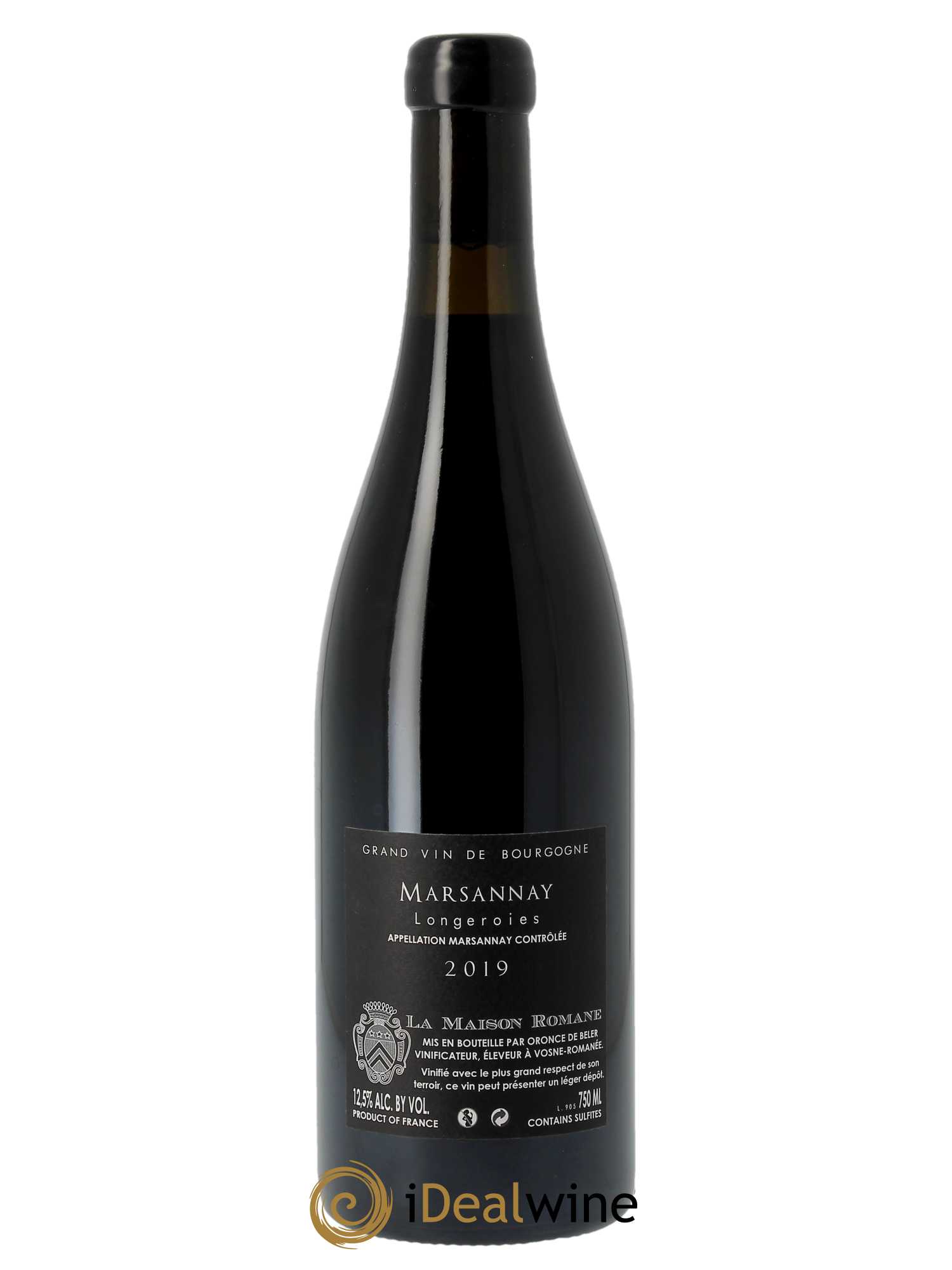 Marsannay Les Longeroies La Maison Romane 2019 - Lot de 1 bouteille - 1